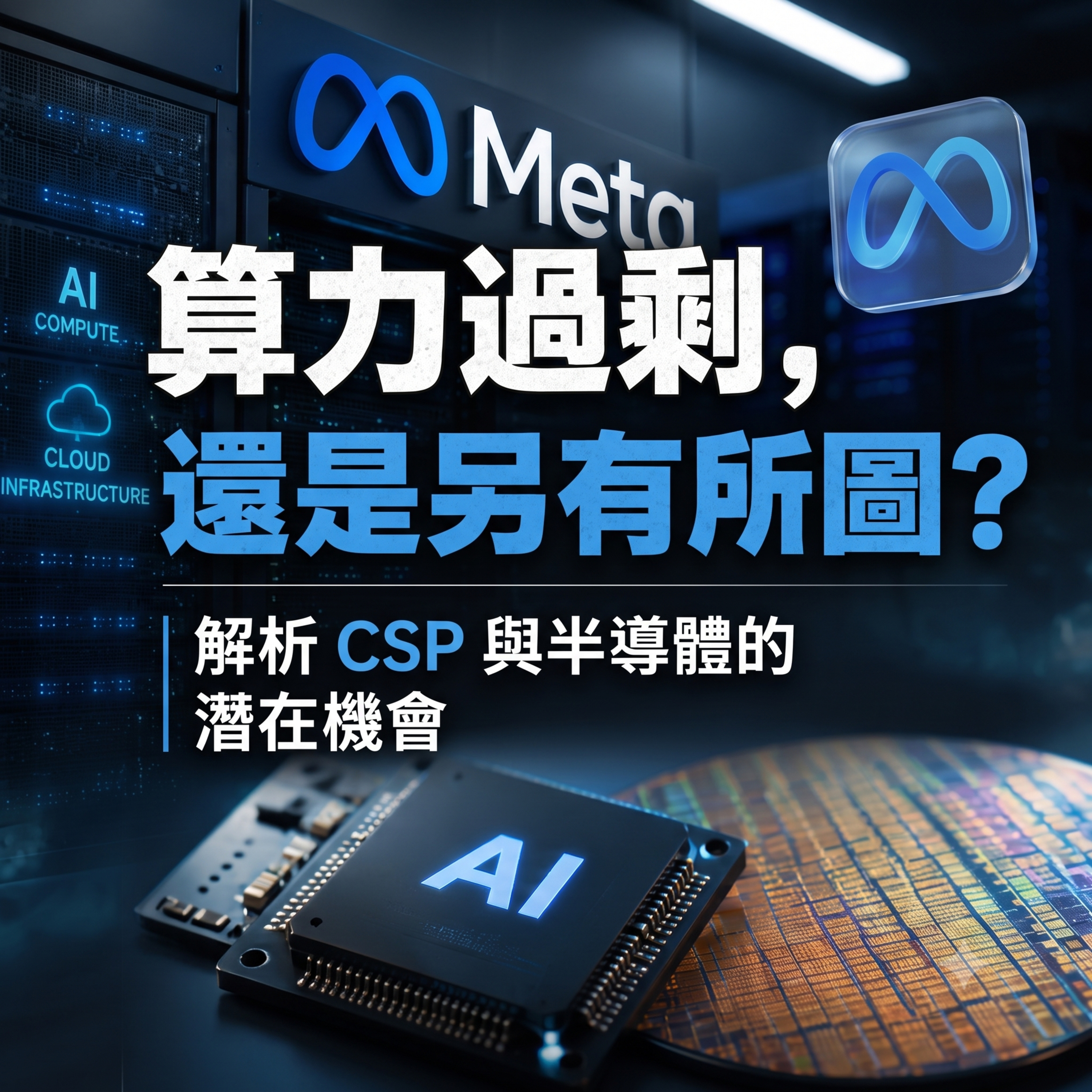 EP54 | 算力過剩，還是另有所圖？從 Meta 轉作算力租賃，解析 CSP 與半導體的潛在機會 episode artwork