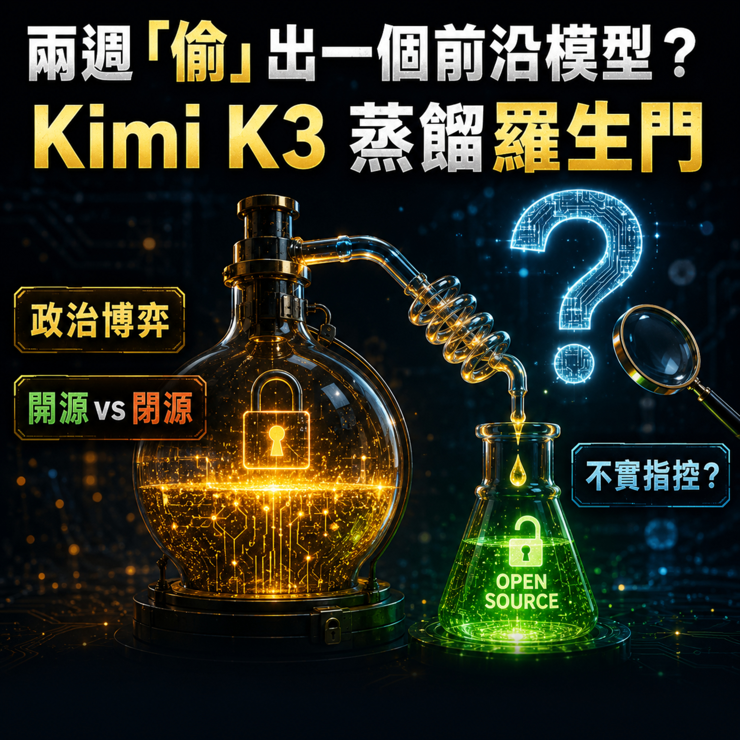 EP56 | 兩週『偷』出一個前沿模型？Kimi K3 蒸餾羅生門 episode artwork