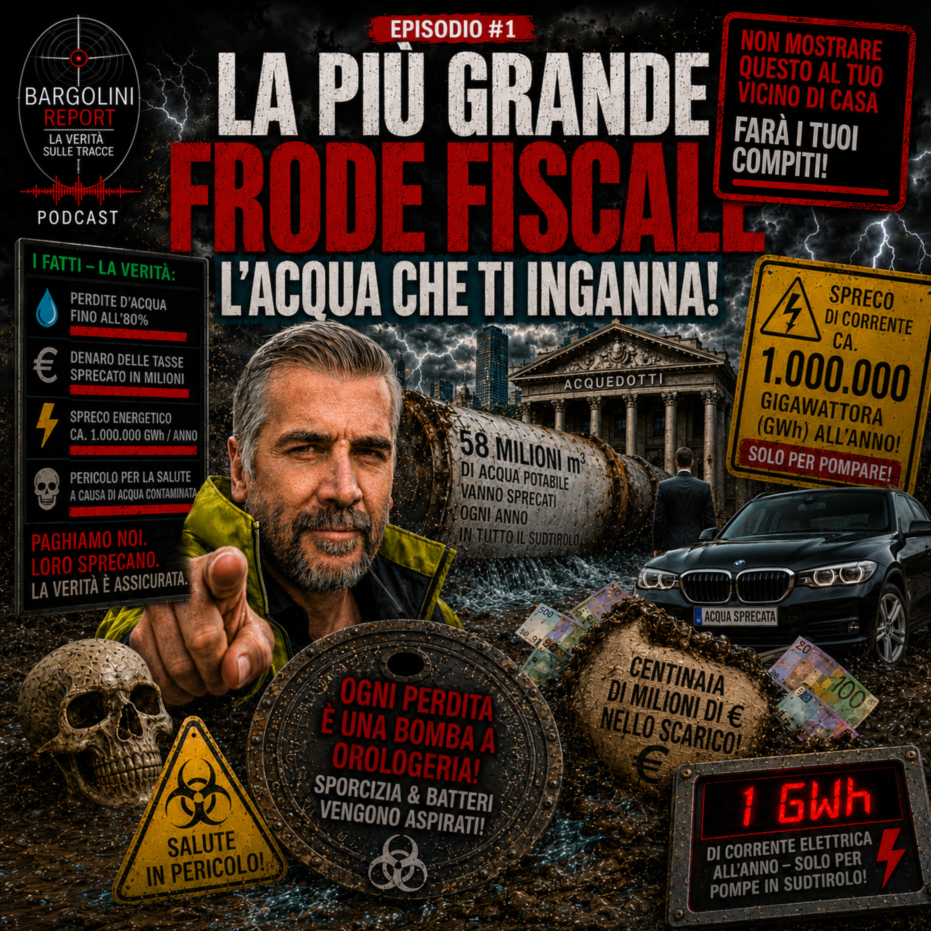 💸 Acqua, Sprechi e Bugie: Il Lato Oscuro dell'Infrastruttura in Trentino-Sudtirolo 🕳️ episode artwork