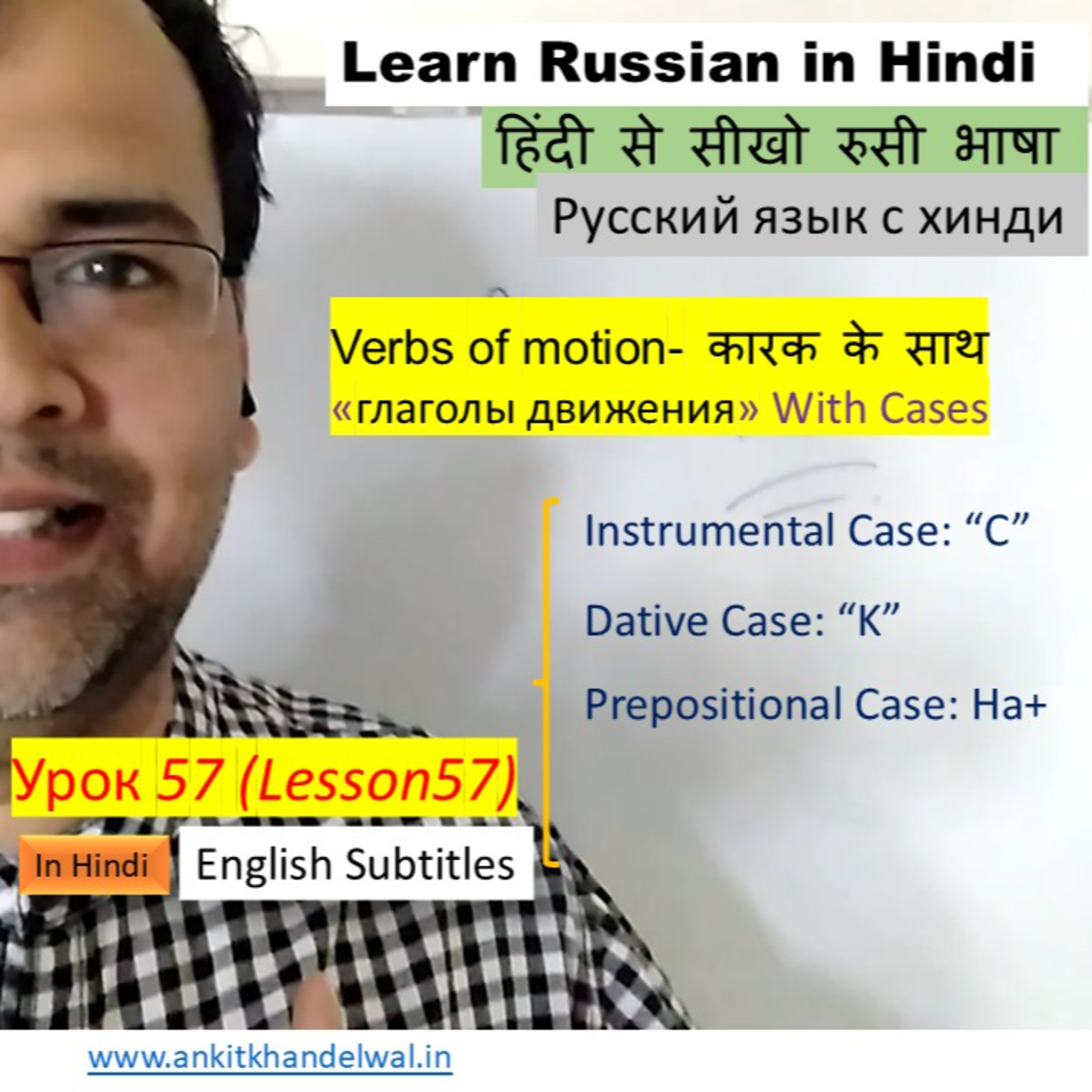Learn Russian in Hindi#37: Genitive Case in Past episode artwork