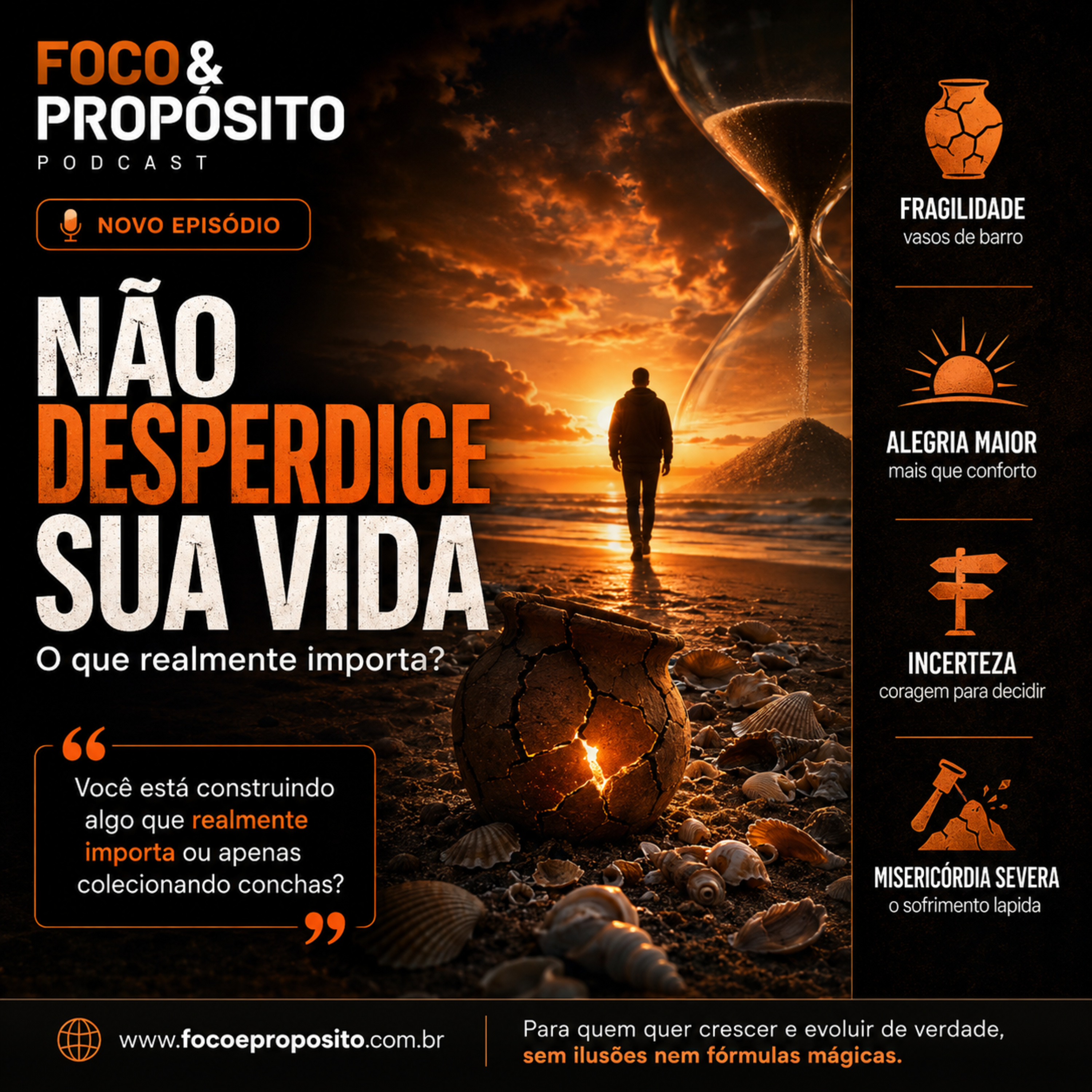 Não disperfice sua vida episode artwork