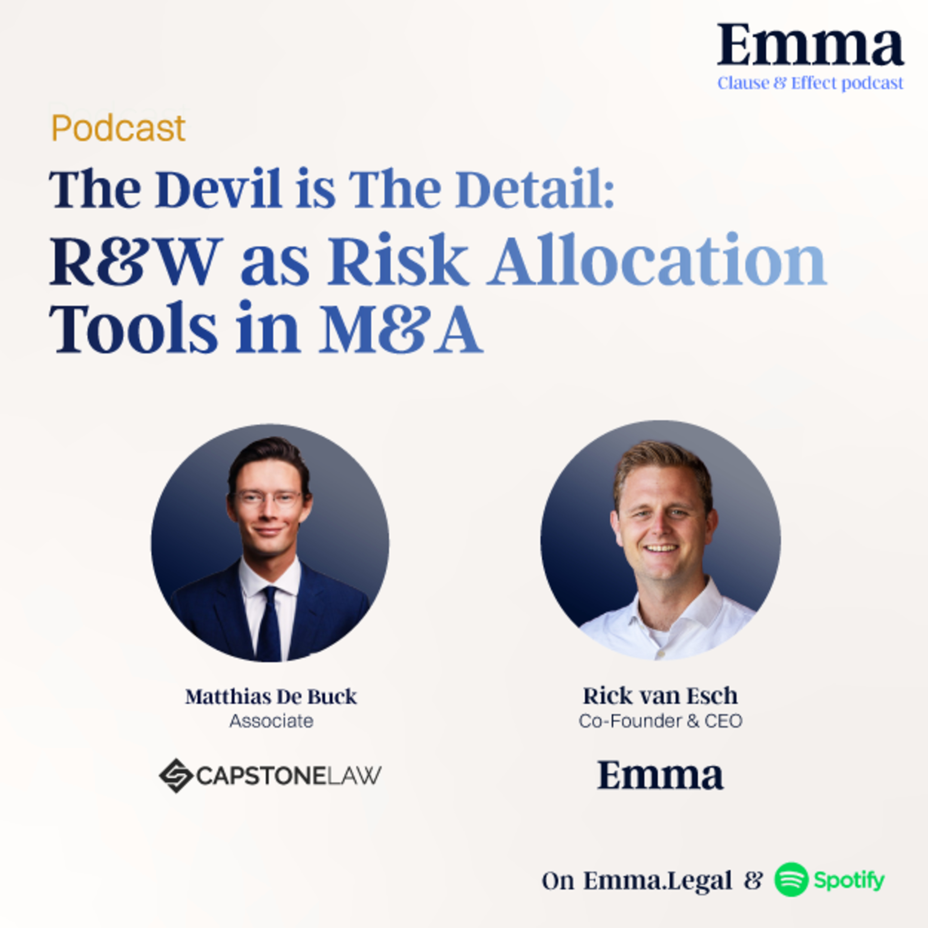 The Devil is The Detail: R&W As Risk Allocation Tools in M&A episode artwork