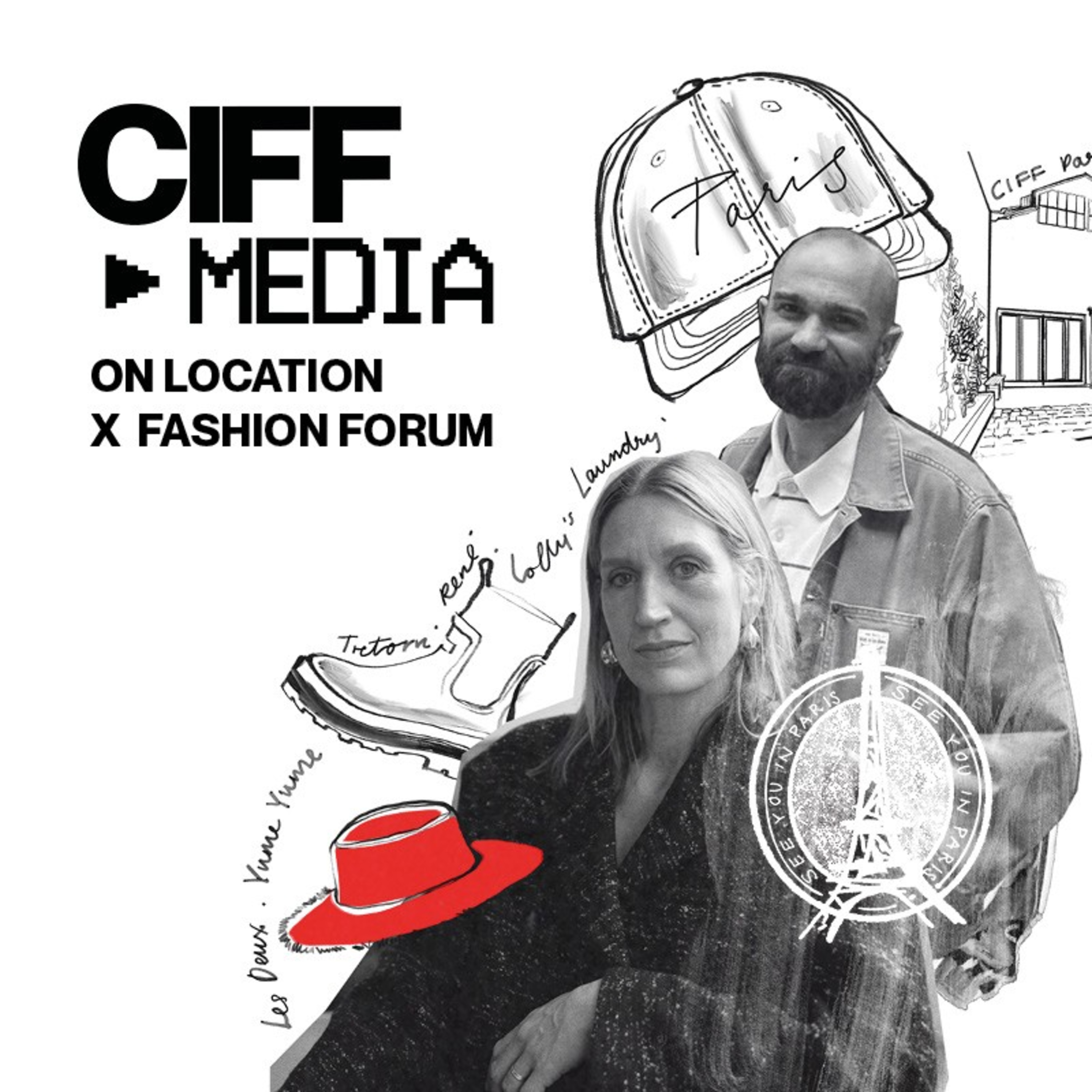 CIFF Media On Location x Fashion Forum: AF reflect episode artwork