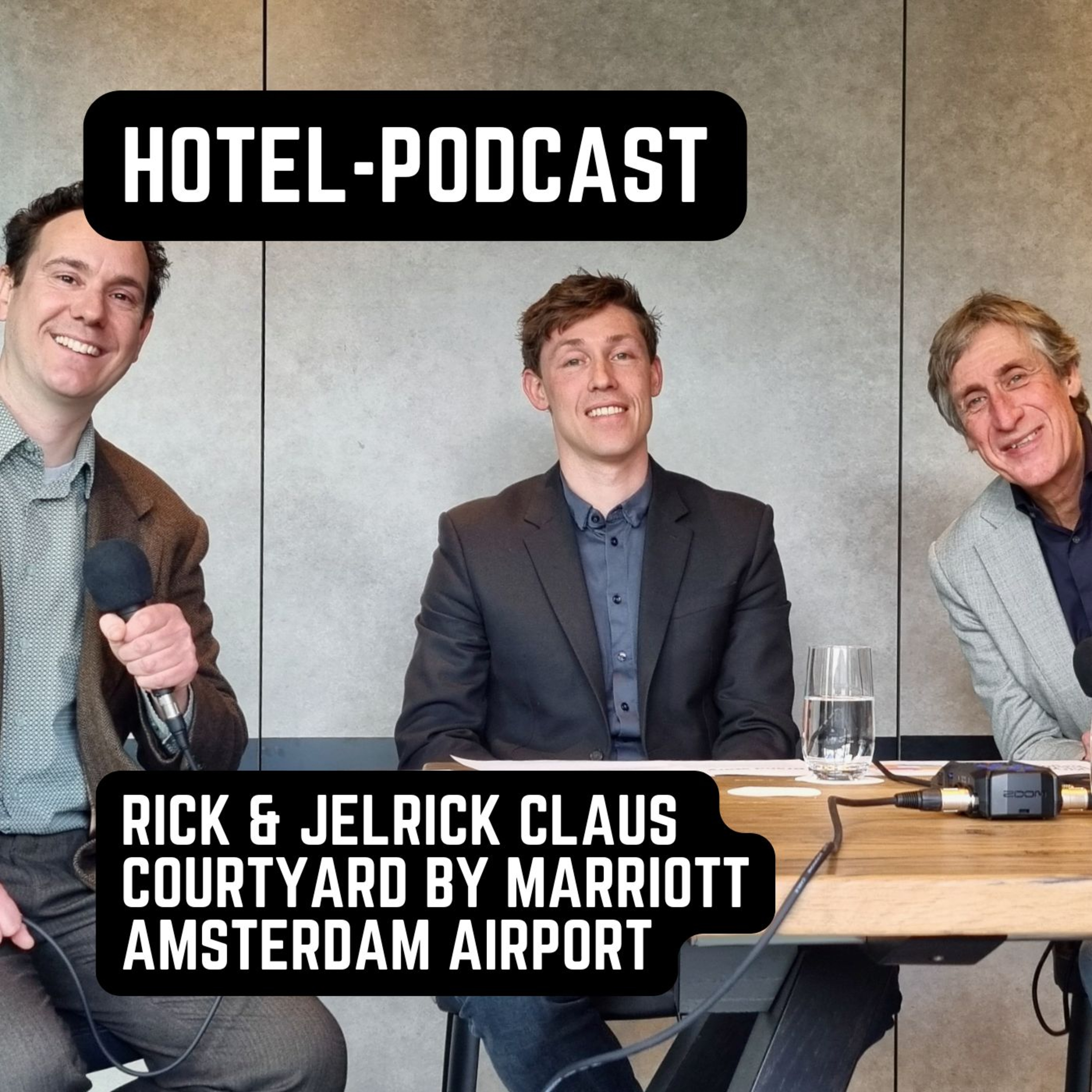 #1 — Rick & Jelrick Claus — Courtyard By Marriott Amsterdam Airport episode artwork