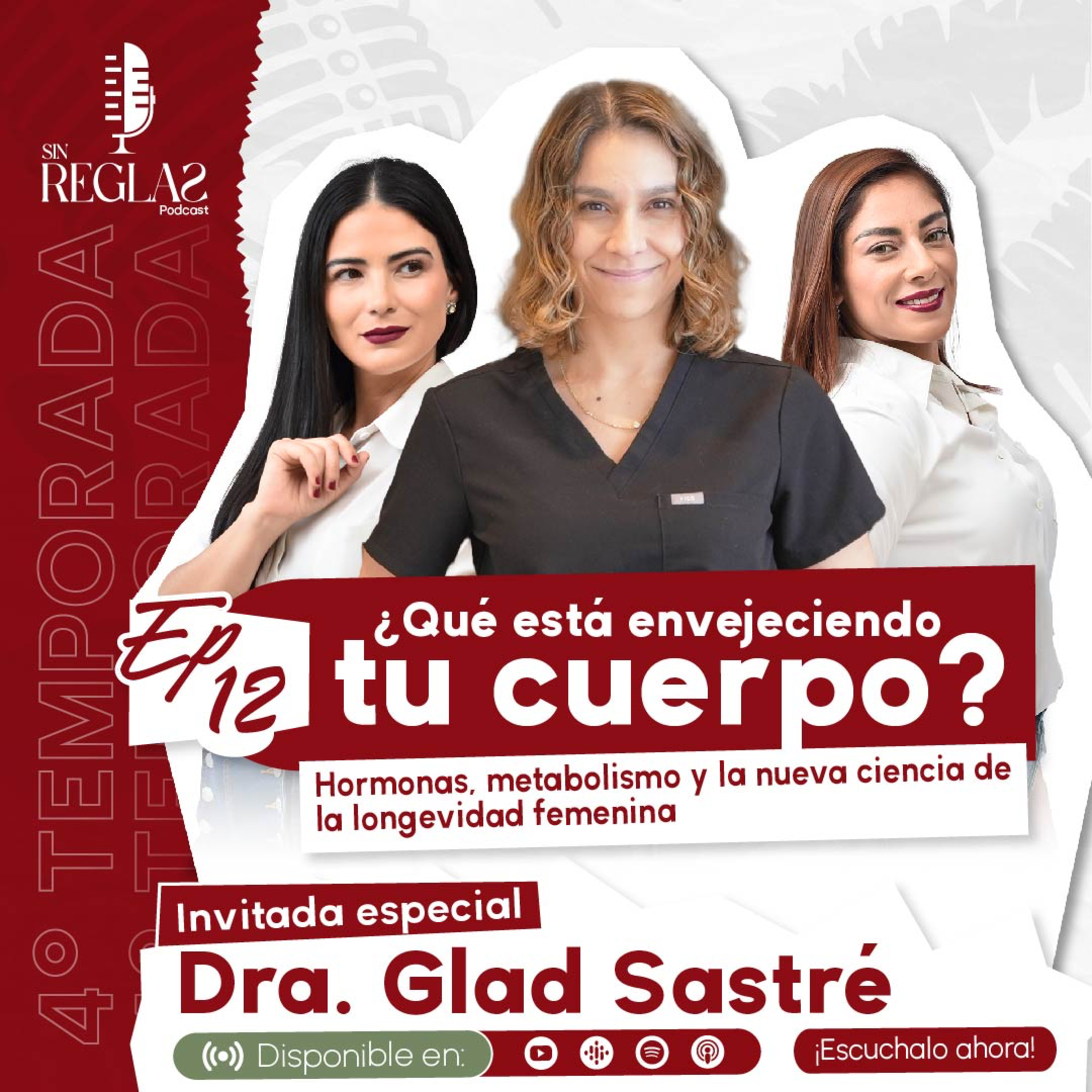 ¿Qué está envejeciendo tu cuerpo? Hormonas y longevidad femenina | Dra. Glad Sastré