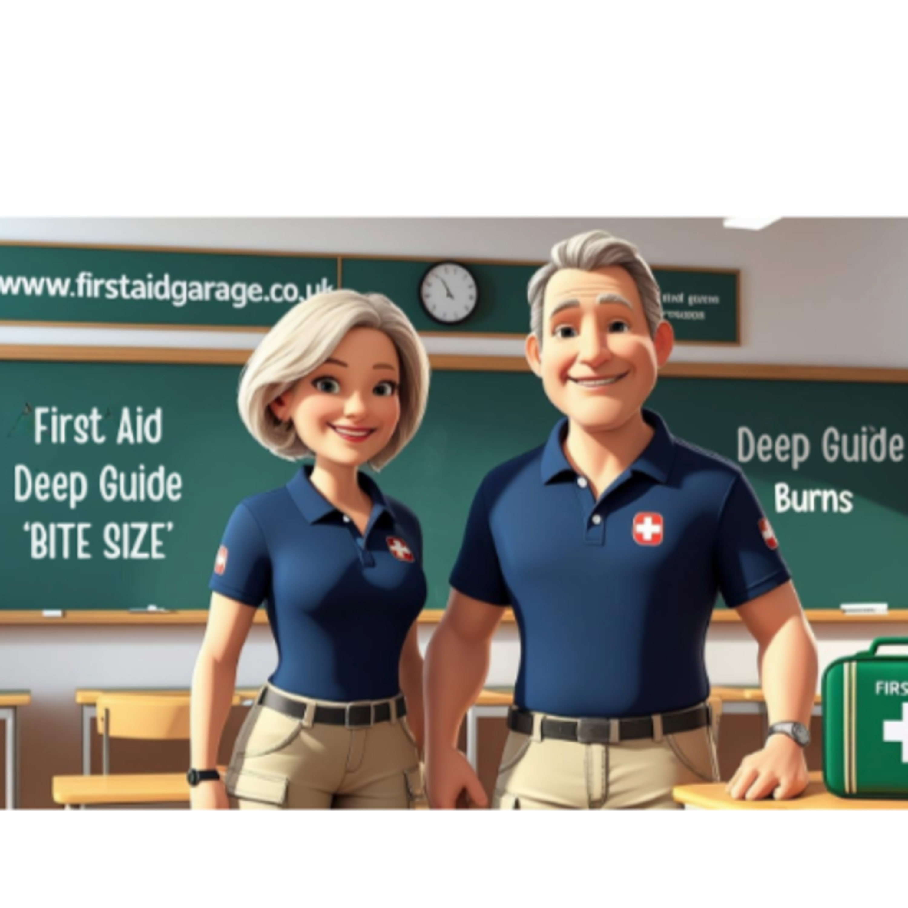 Burns First Aid 'Bite size'