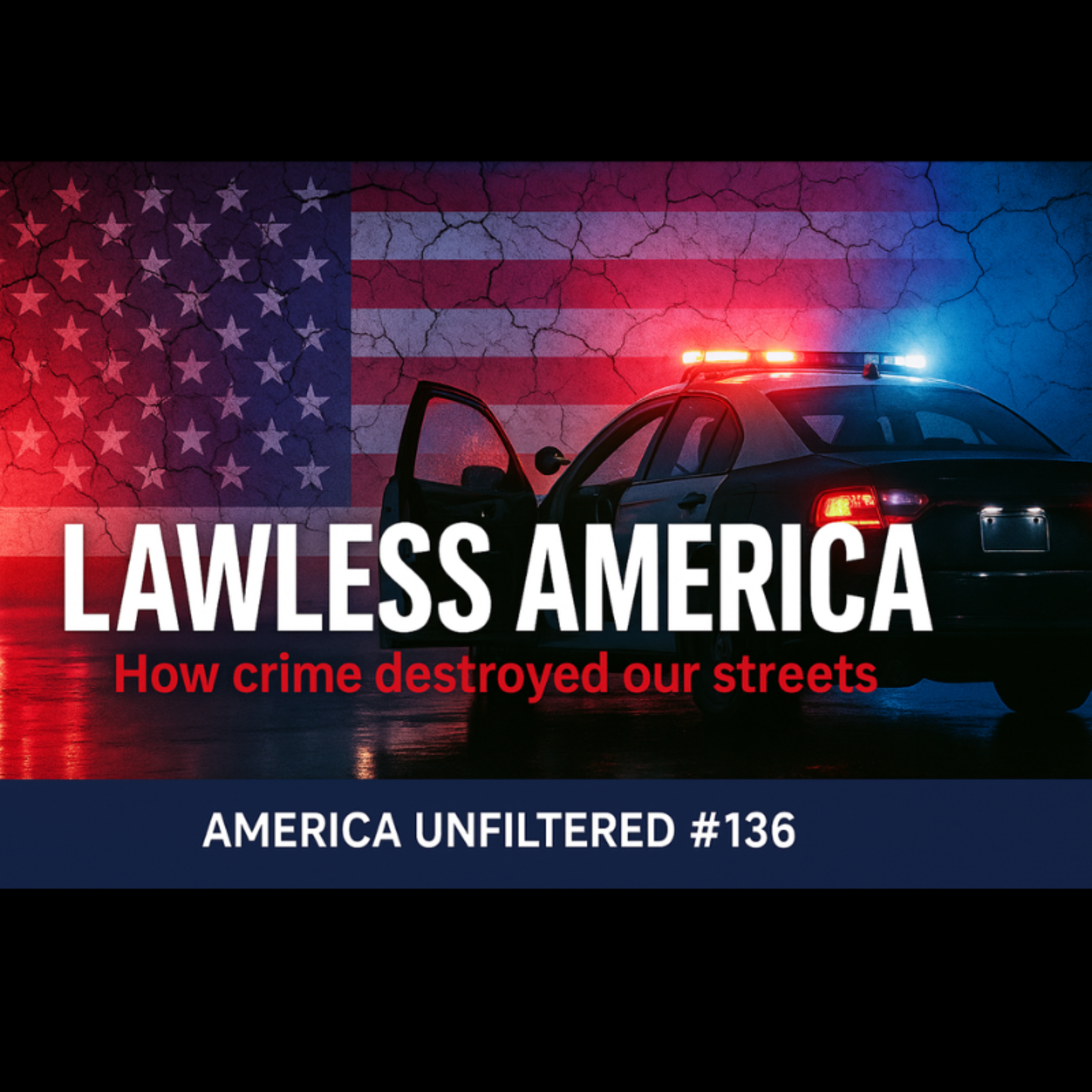 Black Crime, The Israel Lobby, and the Death of American Order | America Unfiltered - #136 episode artwork