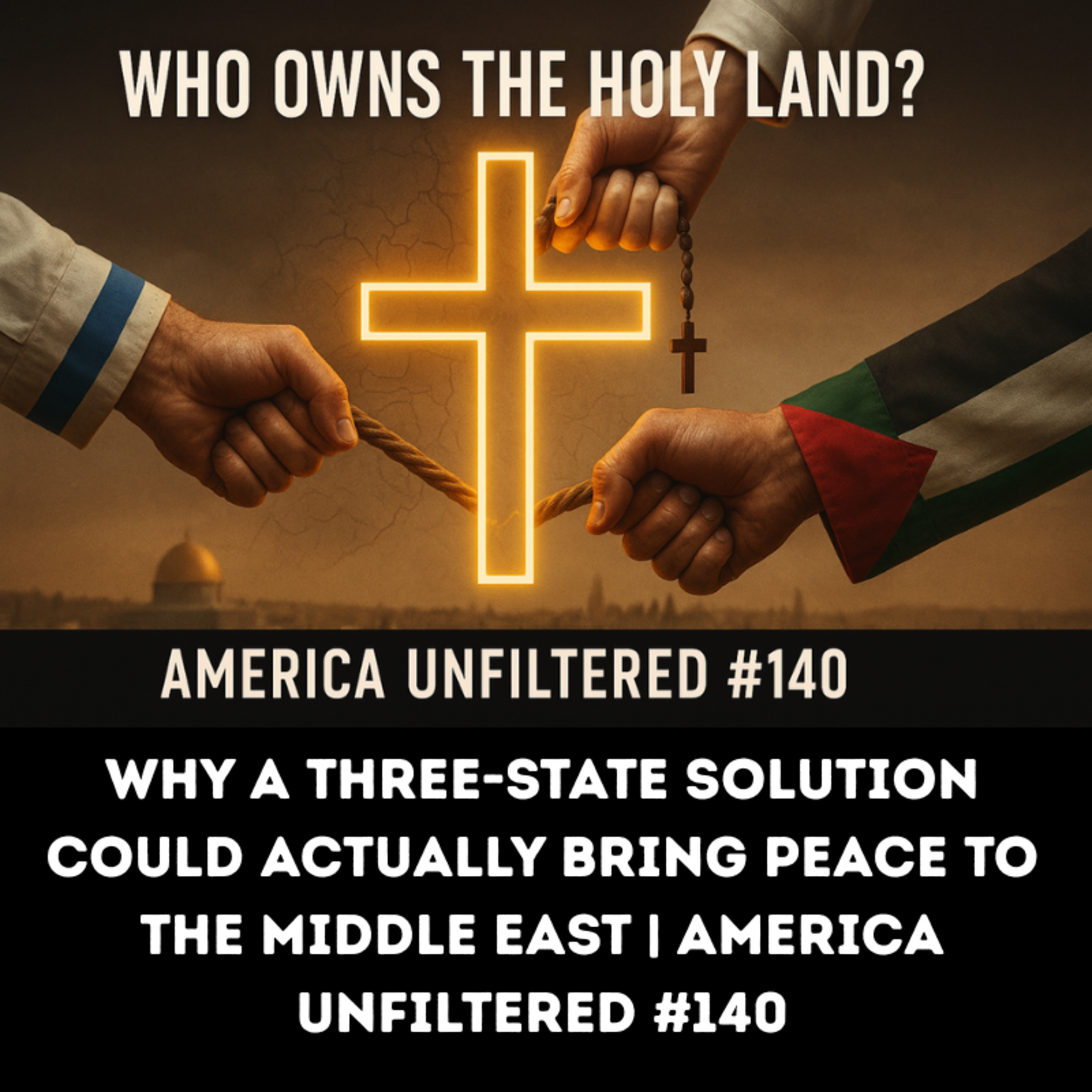 Why a Three-State Solution Could Actually Bring Peace to the Middle East | America Unfiltered #140 episode artwork