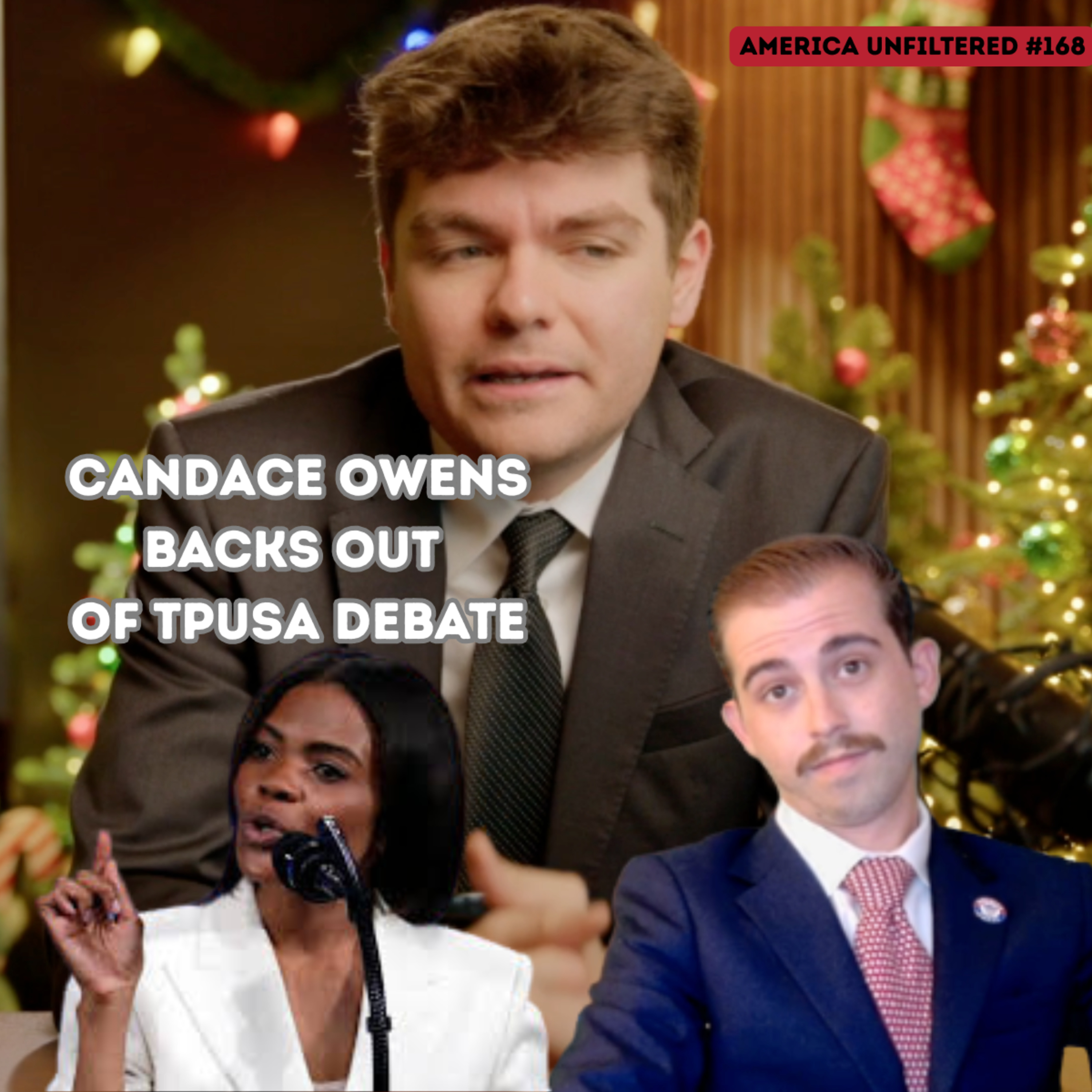 Nick Fuentes RESPONDS to Candace Owens Shocking Withdrawal - Reaction America Unfiltered #168 episode artwork