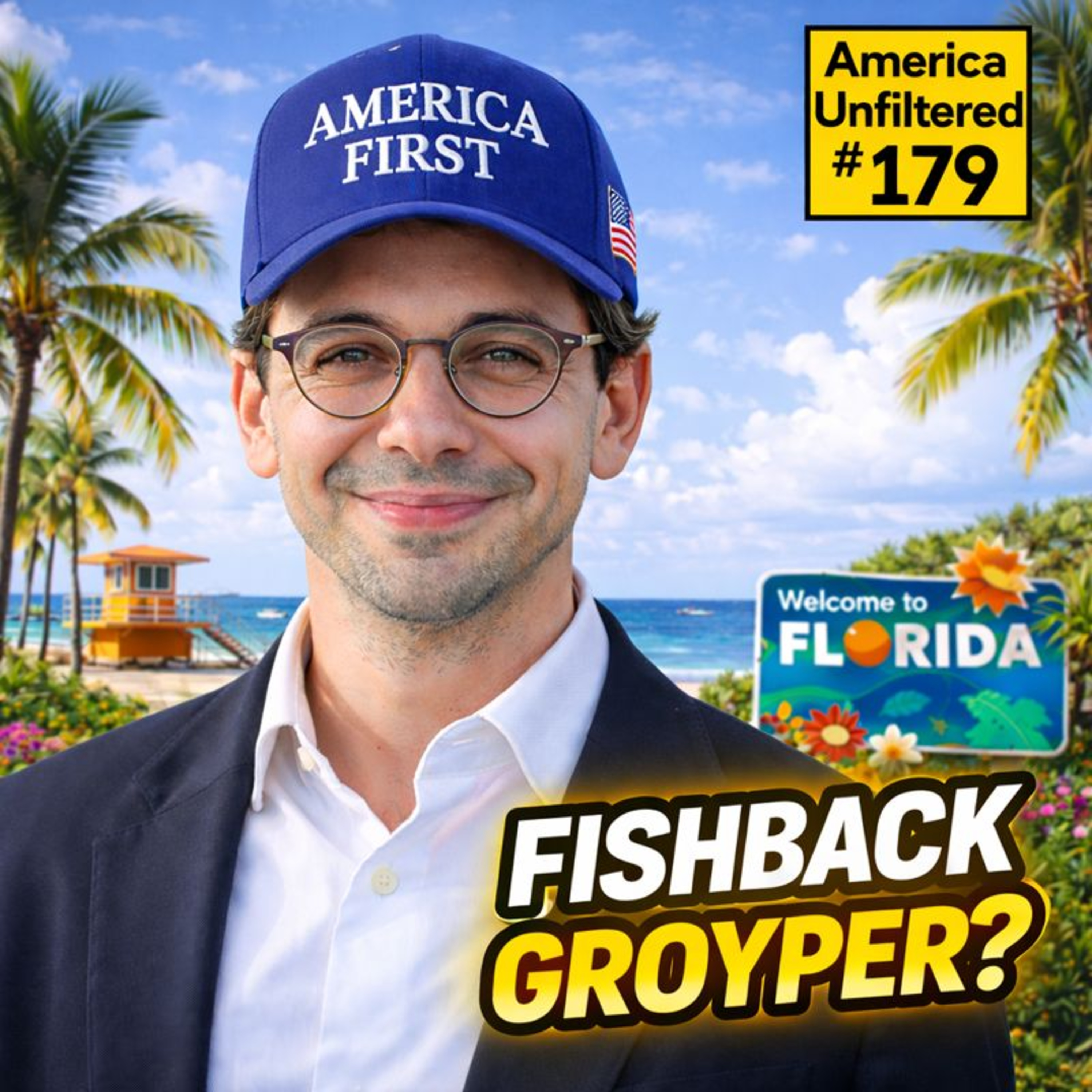 Is James Fishback A Groyper or a Grifter? | Epstein Files Scrubbed | America Unfiltered #179 episode artwork