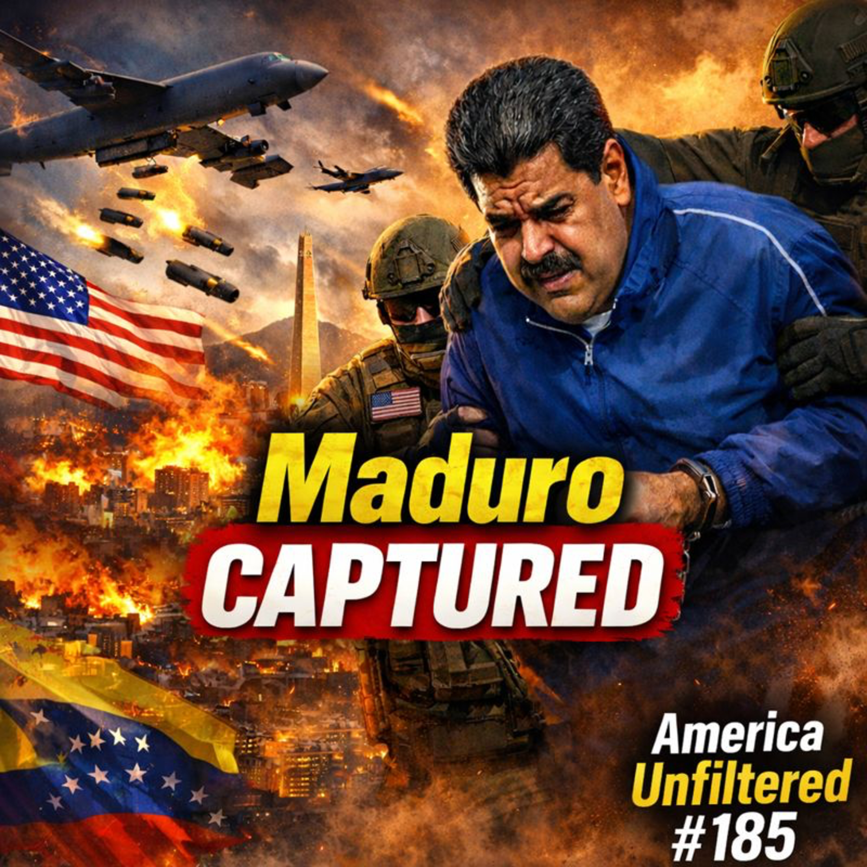 The United States Bombed Venezuela And Took Maduro | America Unfiltered #185 episode artwork