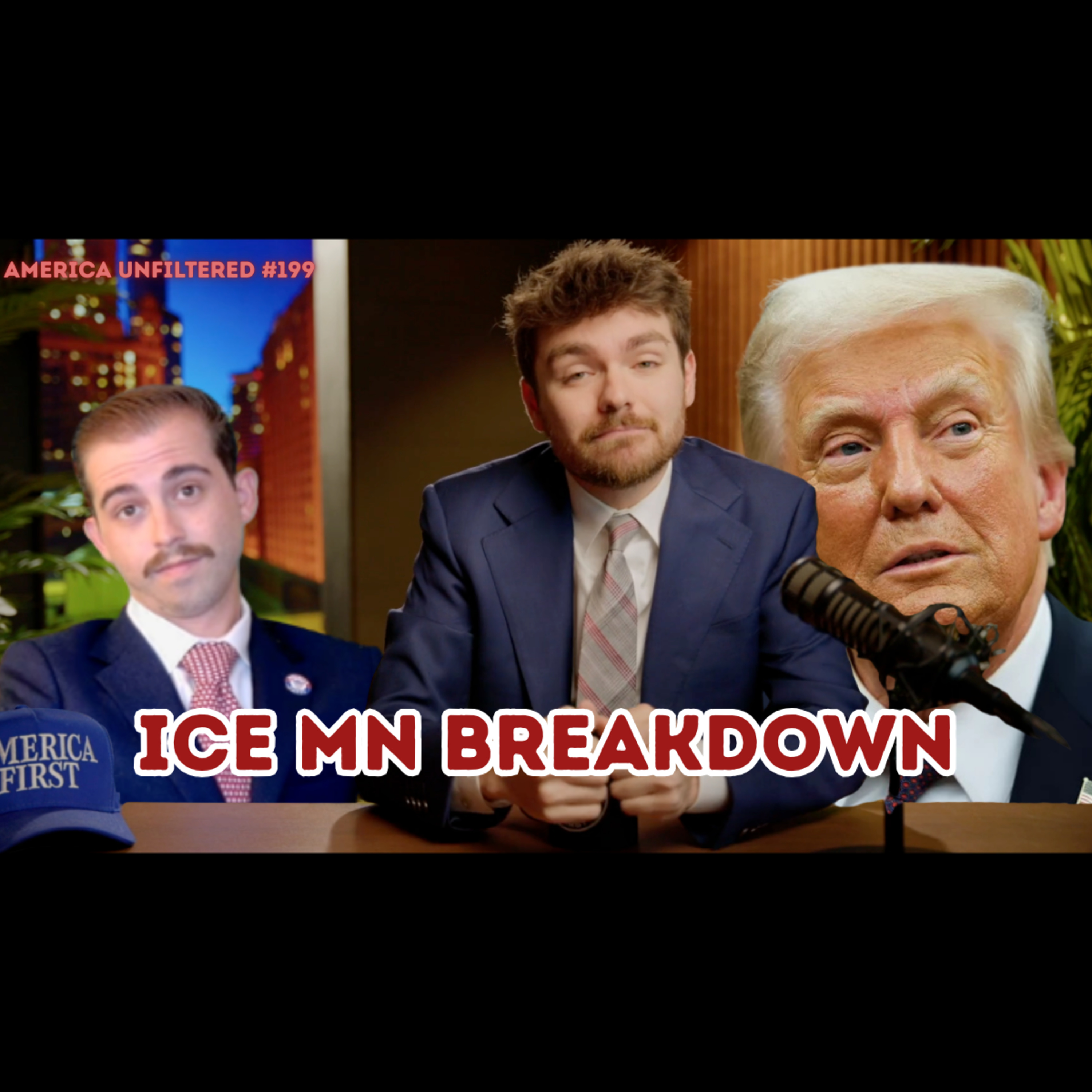 Nicholas J Fuentes Breaks Down Minnesota ICE Shooting | America Unfiltered #199 episode artwork