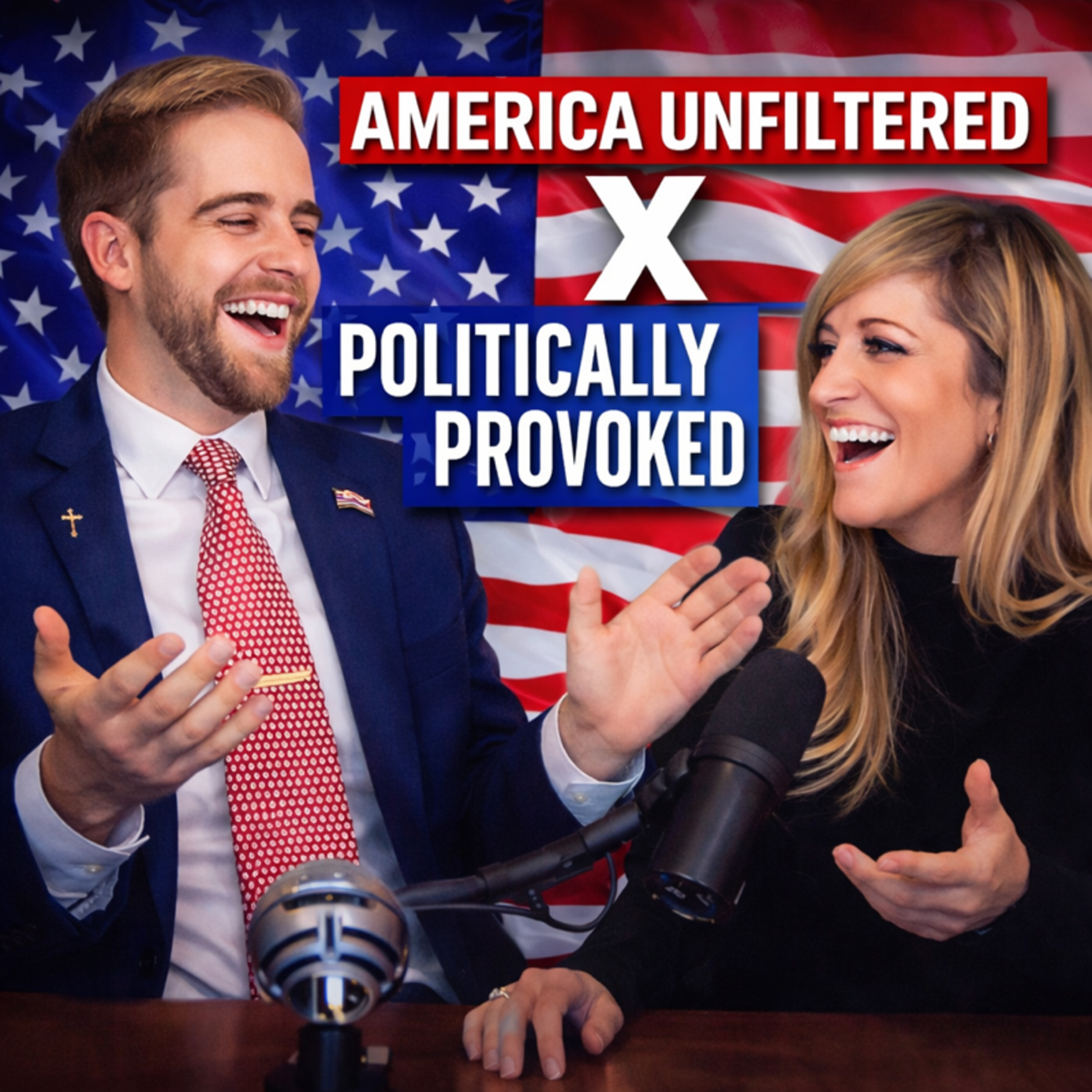 America Unfiltered x Politically Provoked Collab | America Unfiltered #211 episode artwork