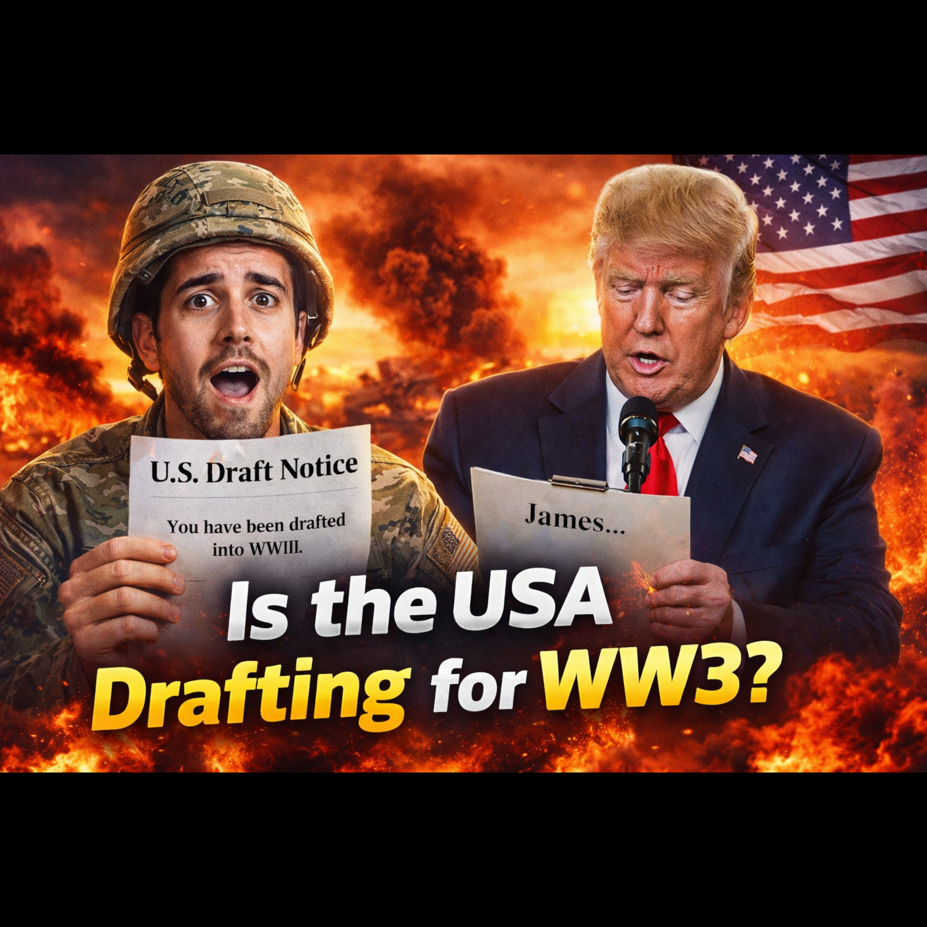 Are YOU Getting DRAFTED For World War 3? | America Unfiltered #228 episode artwork