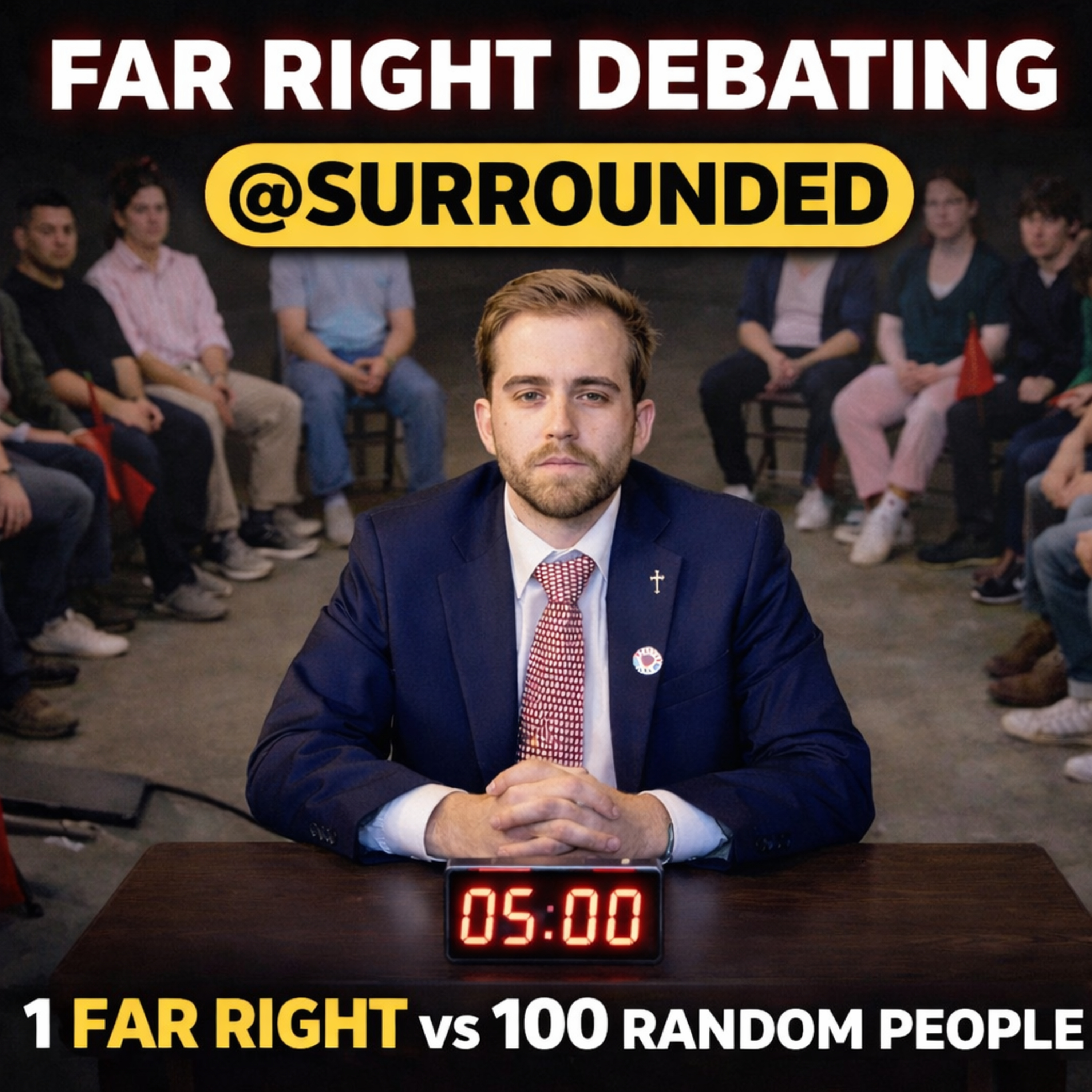 1 Far Right Debating 100 Random Strangers | America Unfiltered #254 episode artwork
