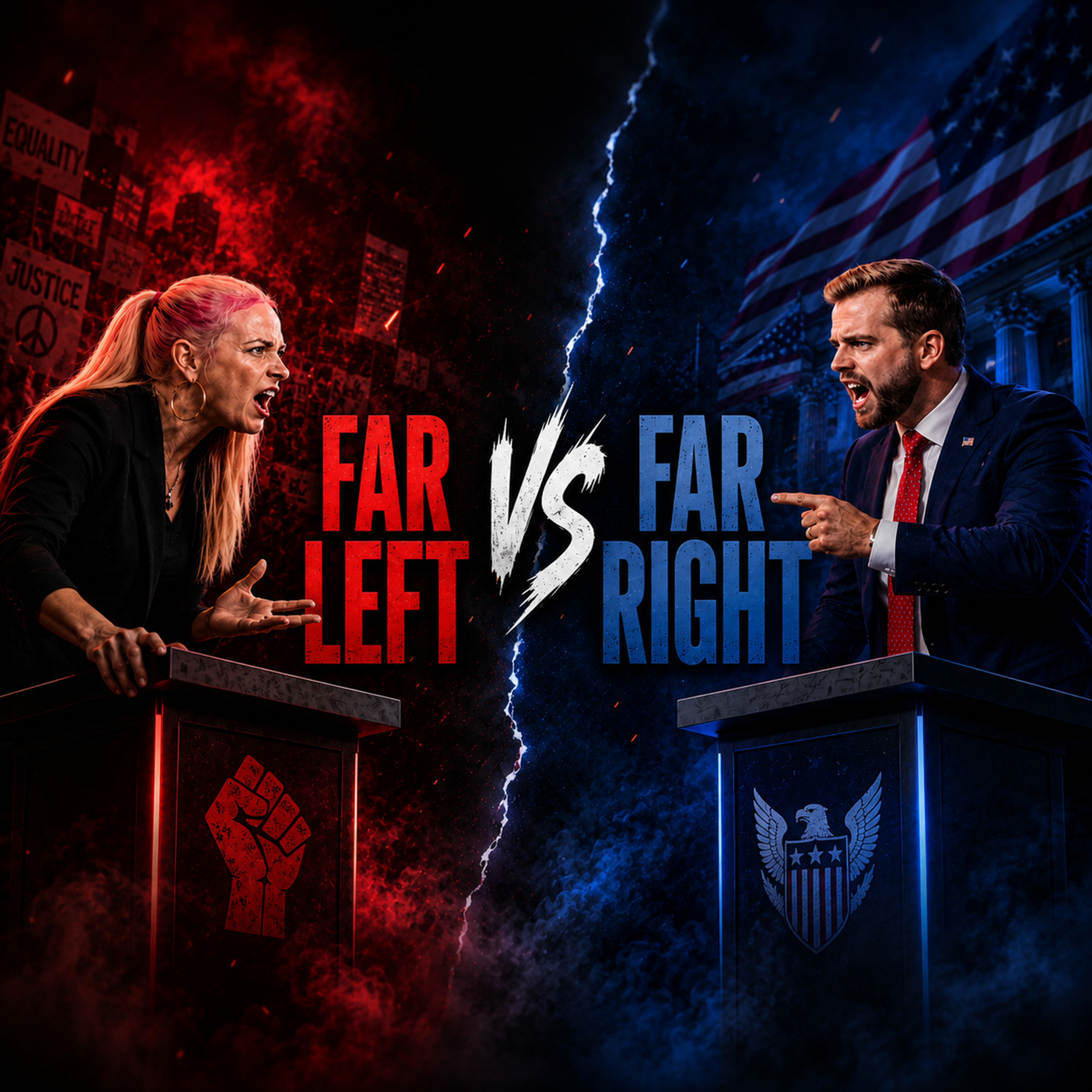 Far Left vs. Far Right Political Debate | Ep. 297 episode artwork
