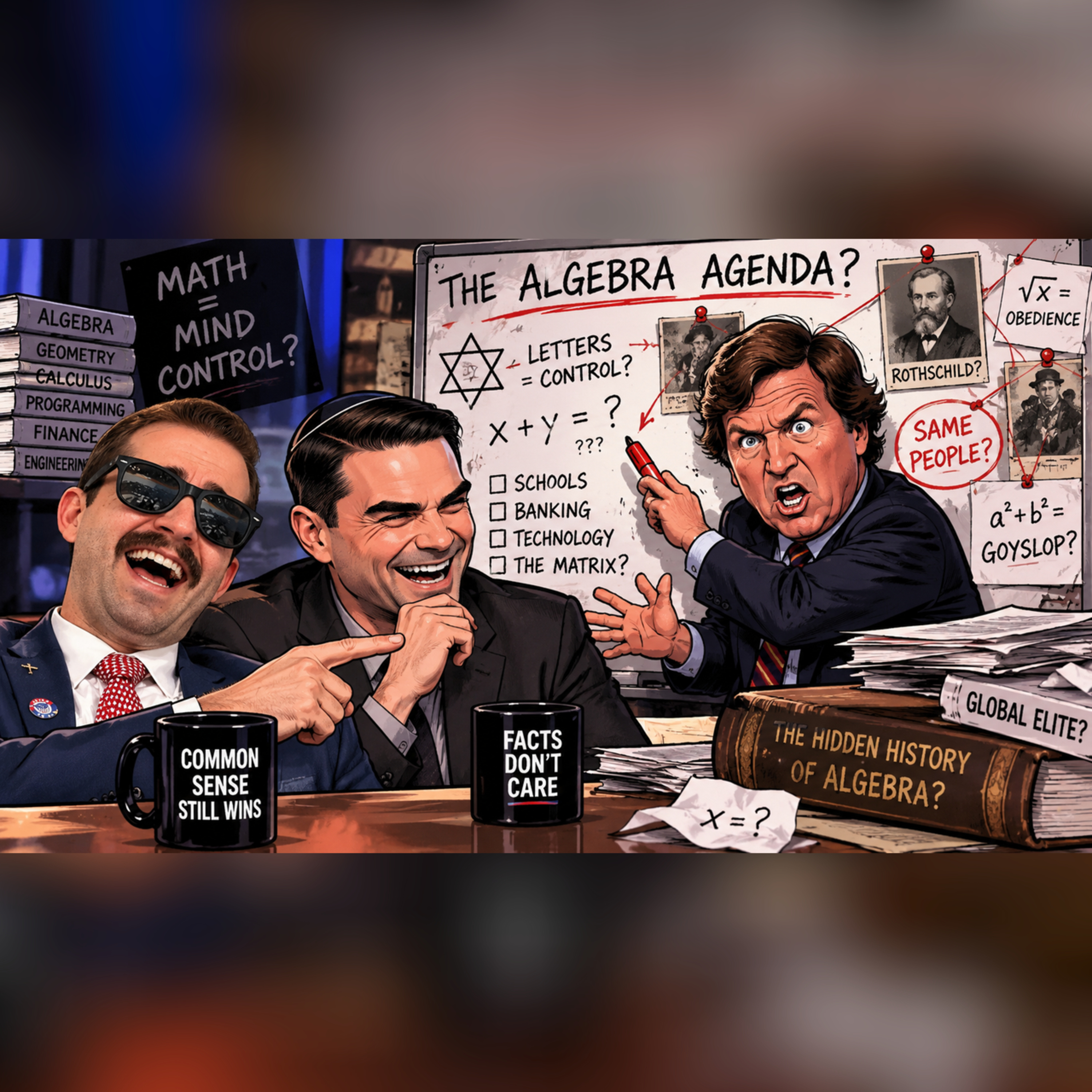 Tucker Calls Algebra A Jewish Conspiracy????? | Ep. 337 episode artwork