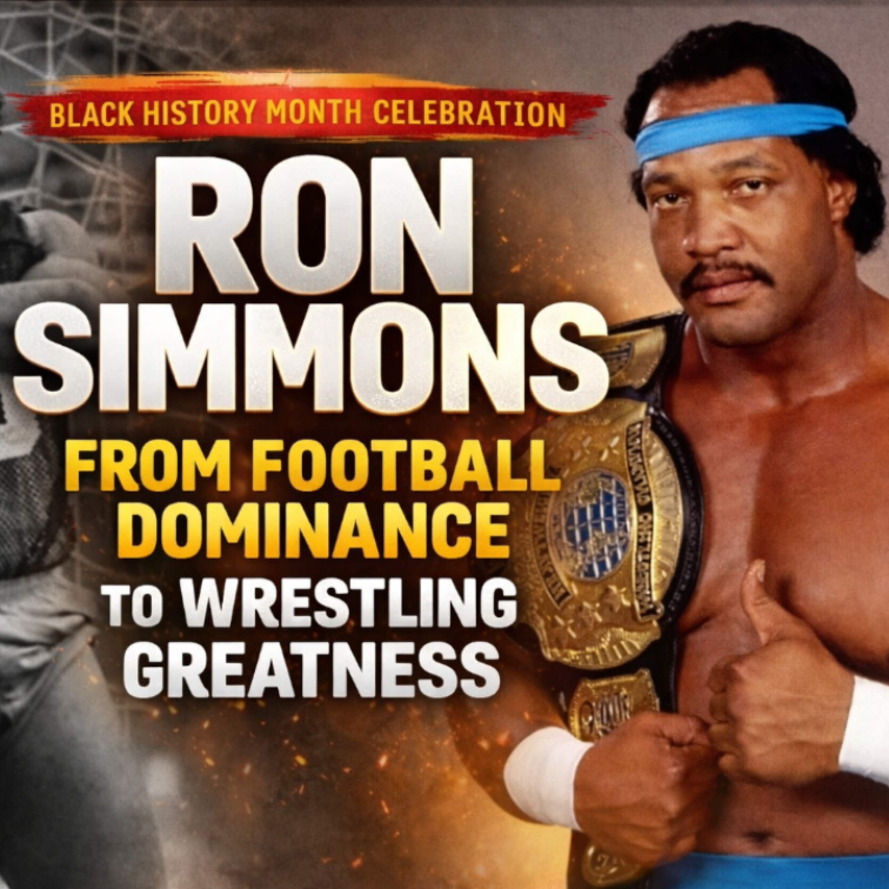 Ron Simmons: Football Legend to First Black World Champion episode artwork