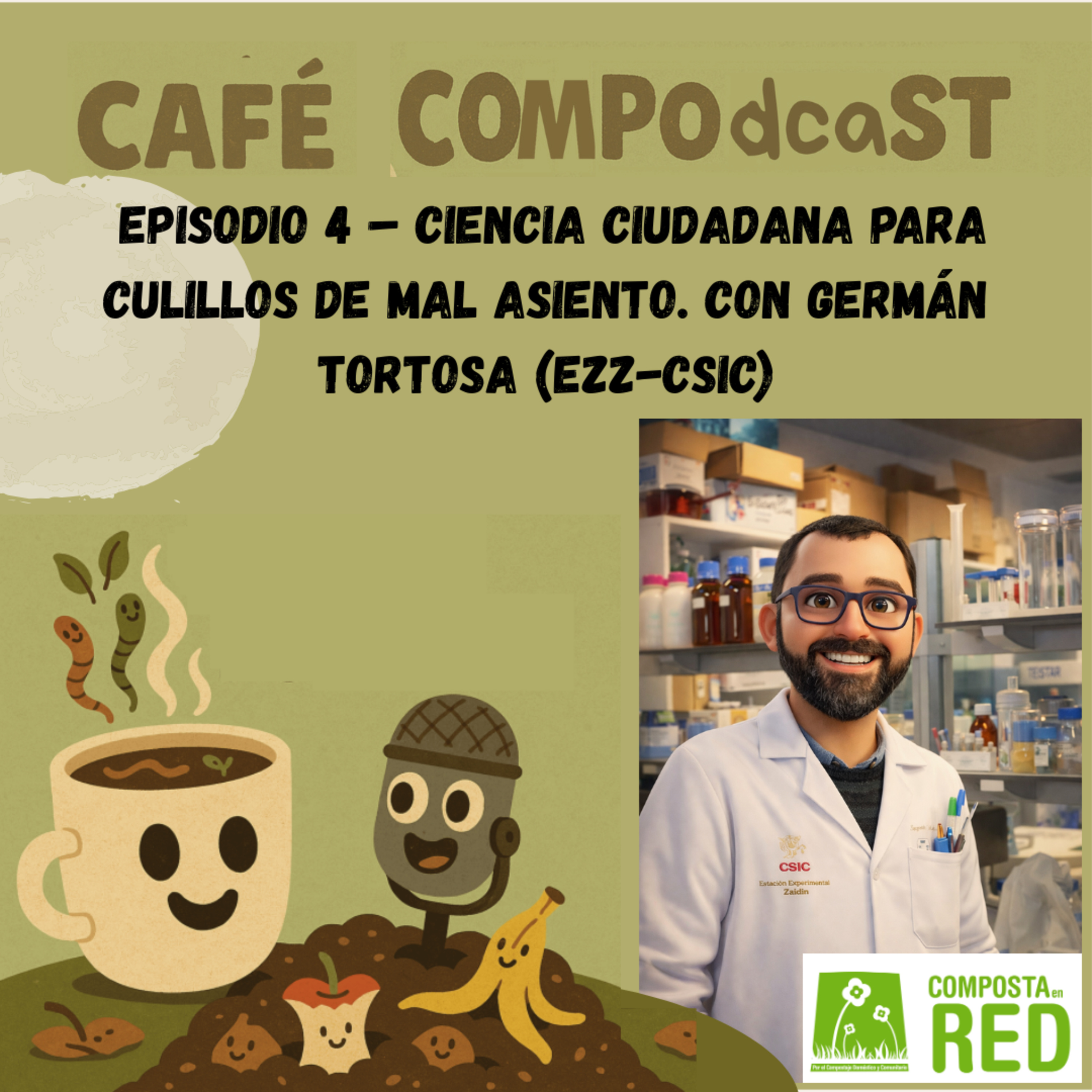 Episodio 4 - Ciencia ciudadana para culillos de mal asiento. Con German Tortosa (EZZ-CSIC)