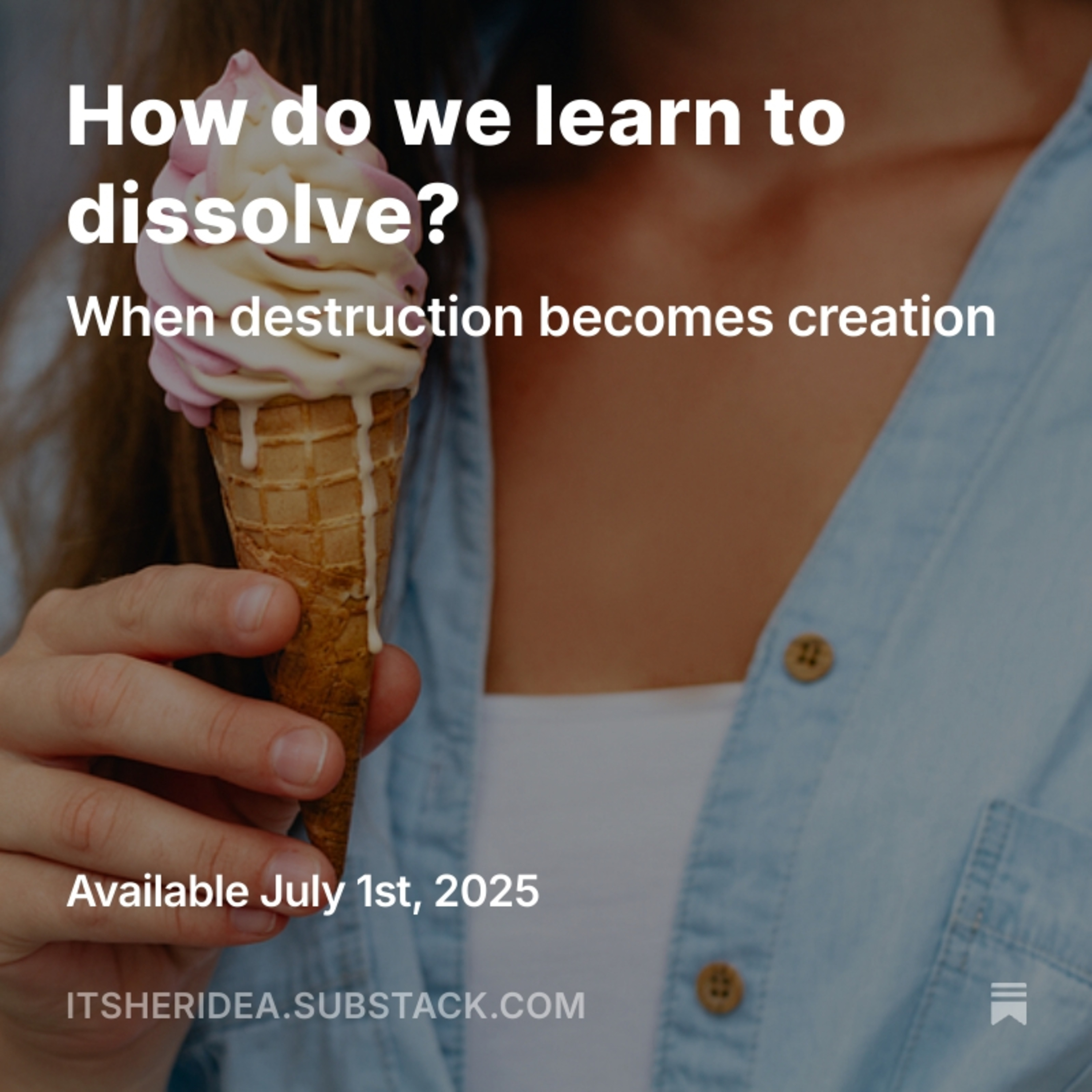 How do we learn to dissolve? episode artwork