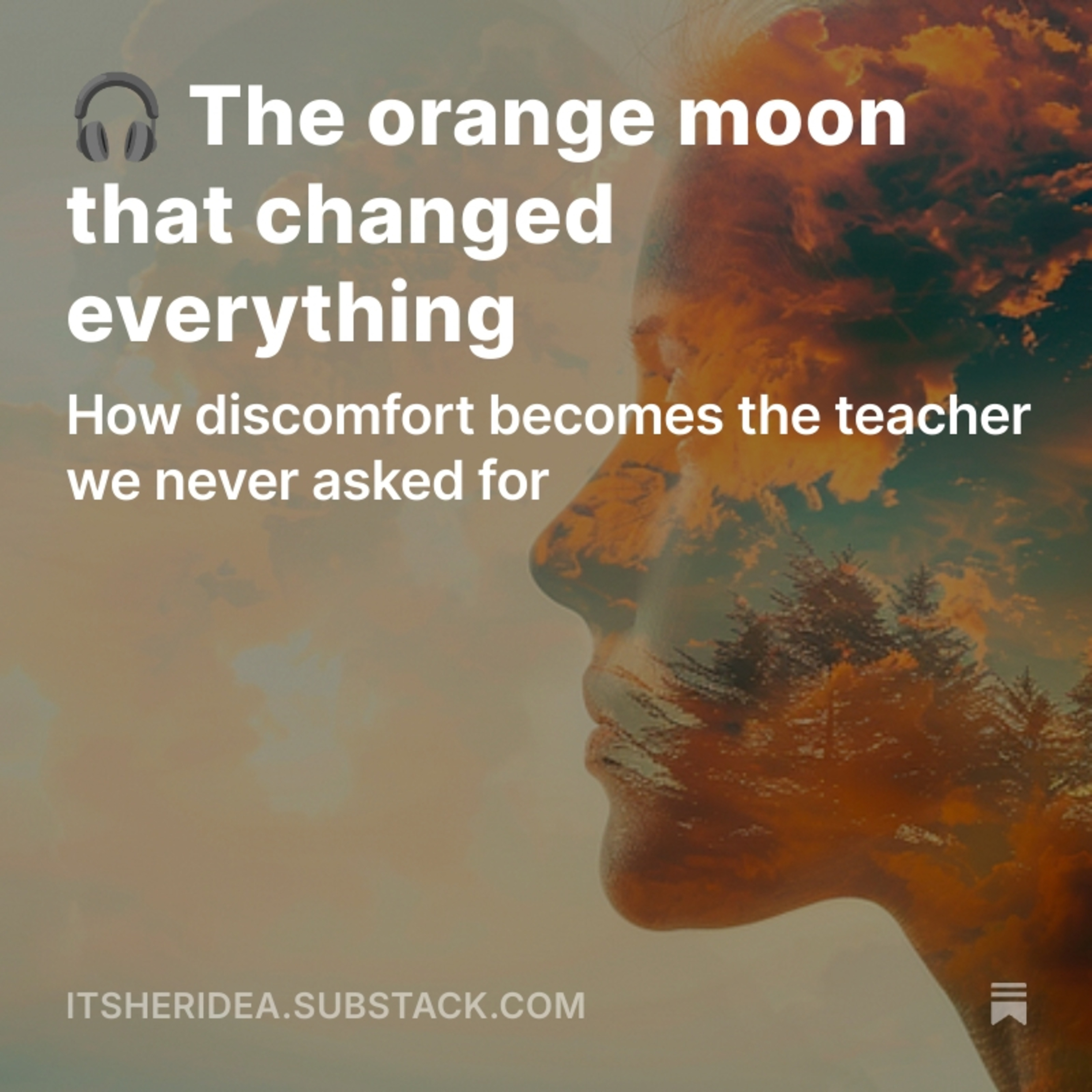 The orange moon that changed everything episode artwork