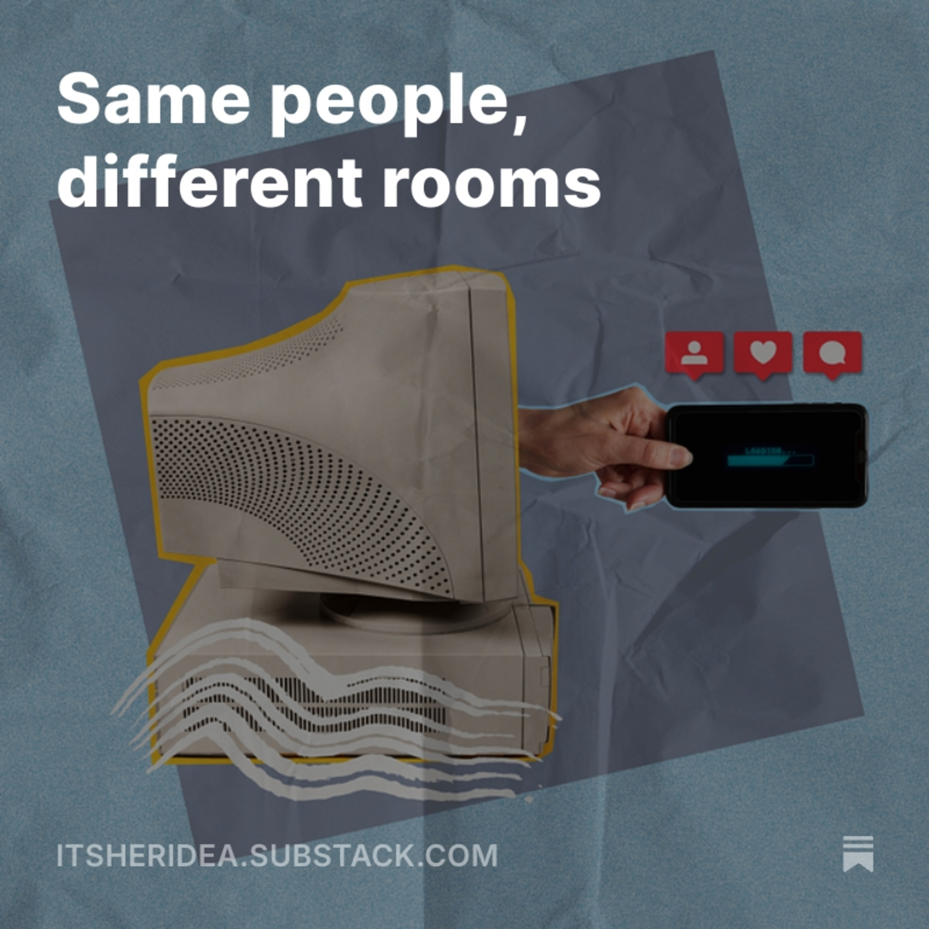 Same people, different rooms episode artwork