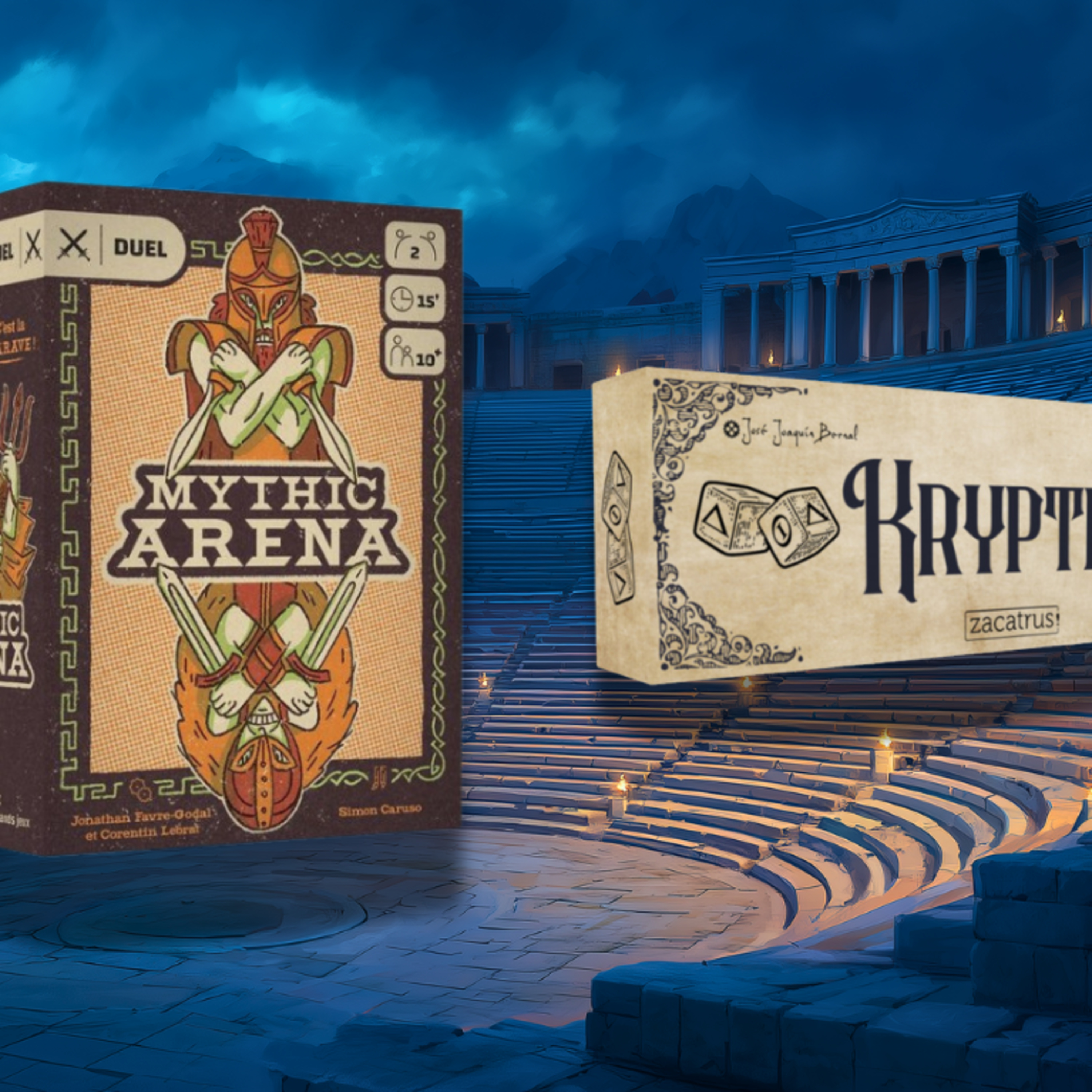 🎲 Mythic Arena vs Kryptex – Duel de prestige entre dieux et mots secrets ! episode artwork