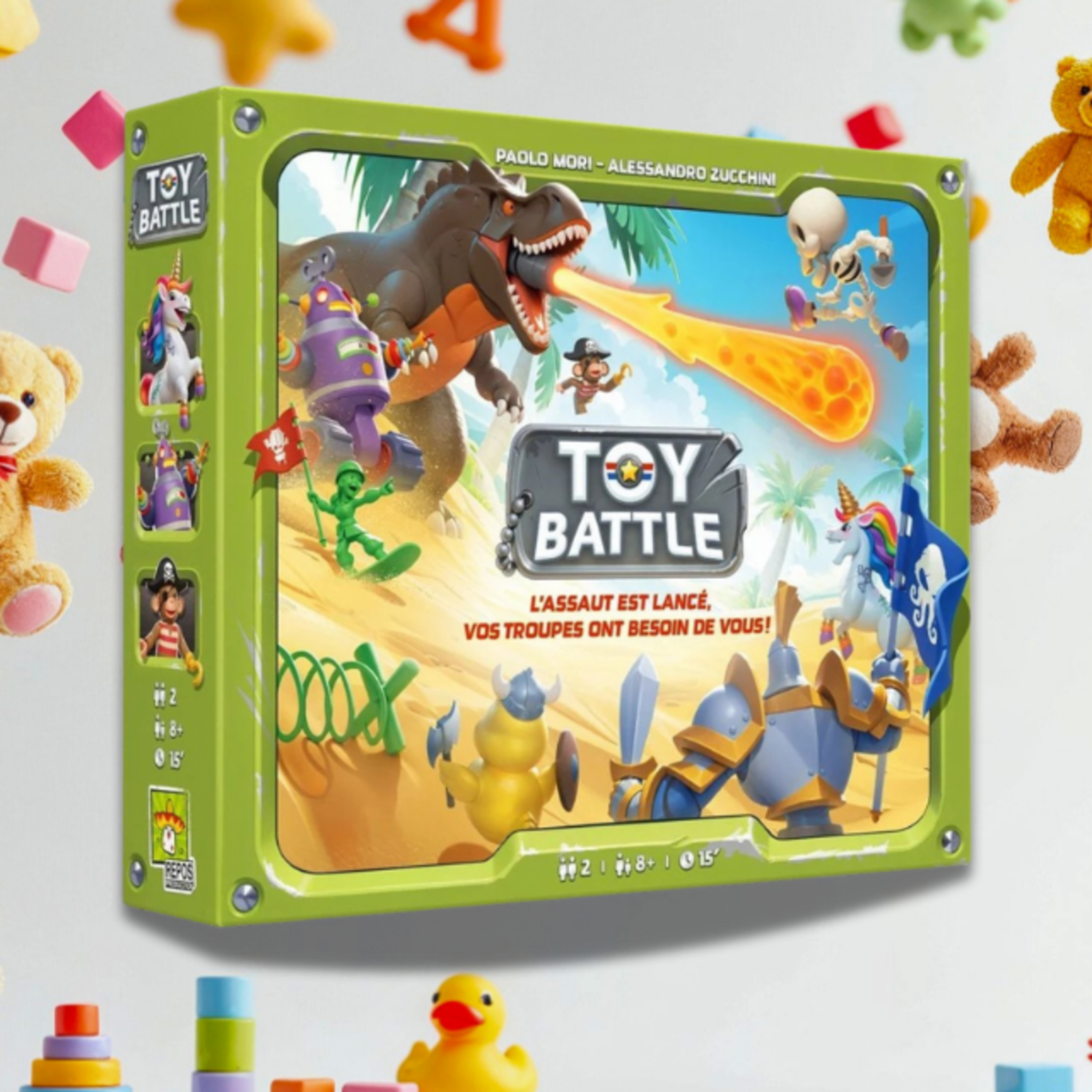 🦖 Toy Battle : quand les jouets prennent les armes… et la table devient un champ de bataille ! episode artwork
