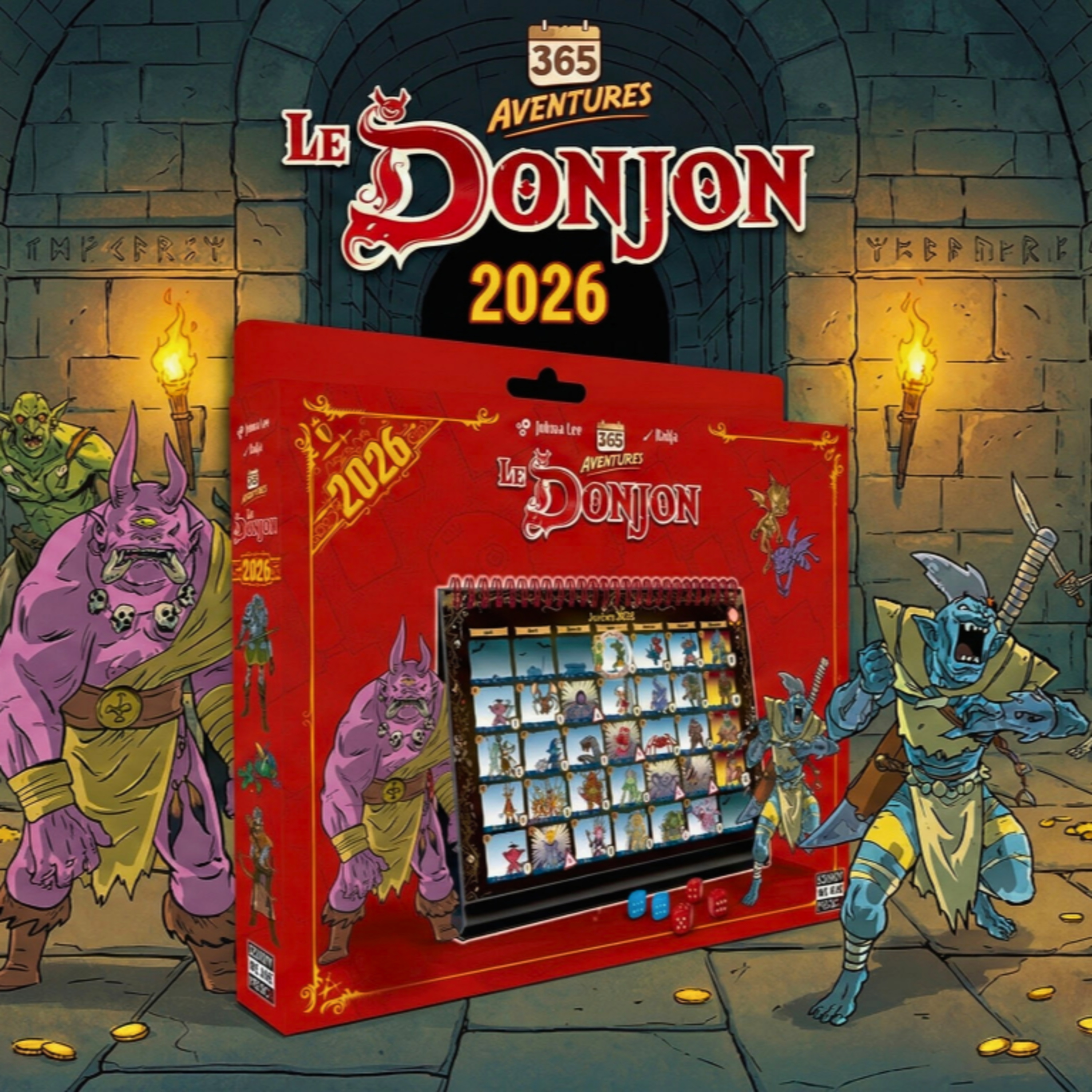 Aventure 365 - Le Donjon 2026 : Gadget de bureau ou aventure épique ? ⚔️🗓️ episode artwork