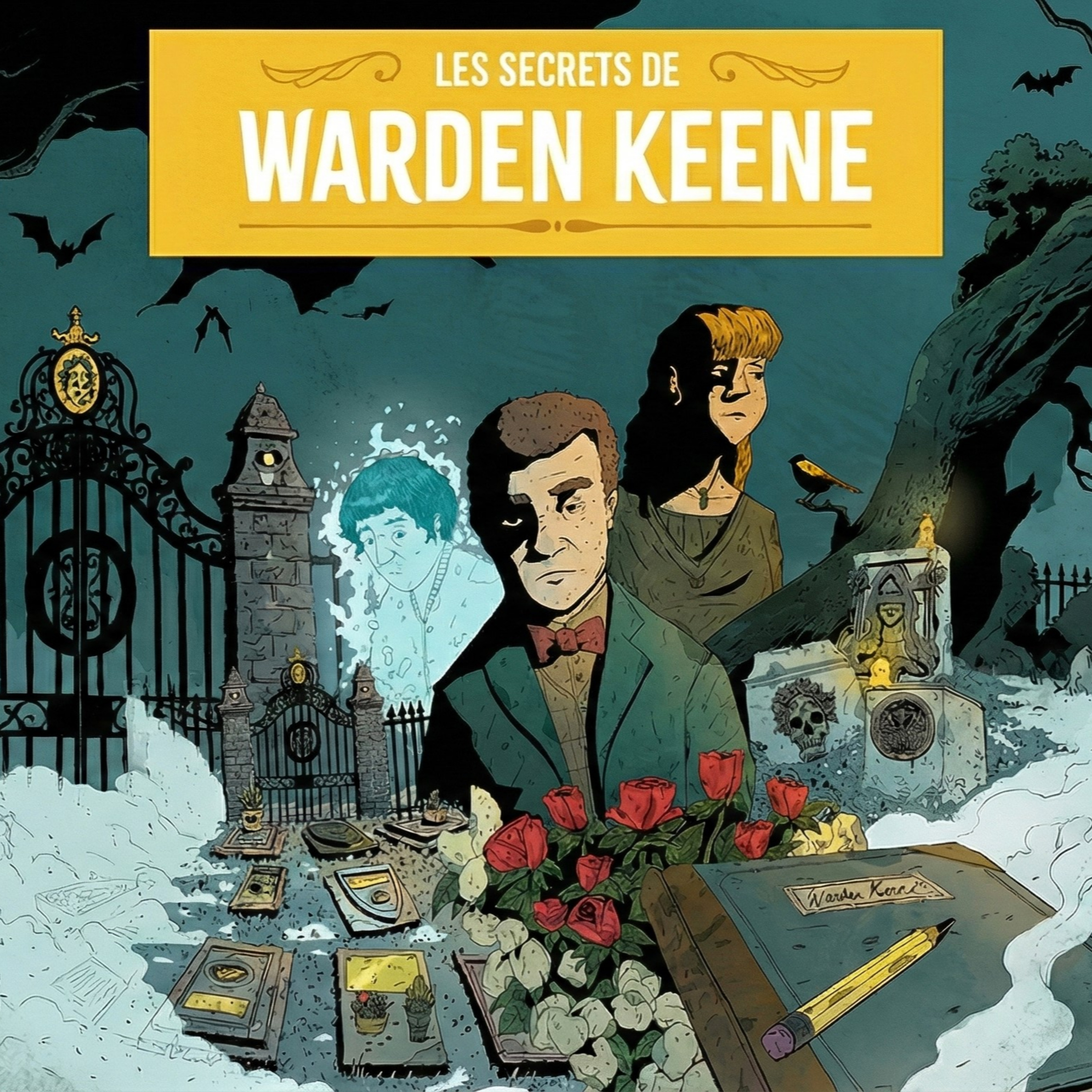 Les Secrets de Warden Keene : 🪦 Enquête au cimetière, le jeu sans règles ! 🕵️‍♂️ episode artwork