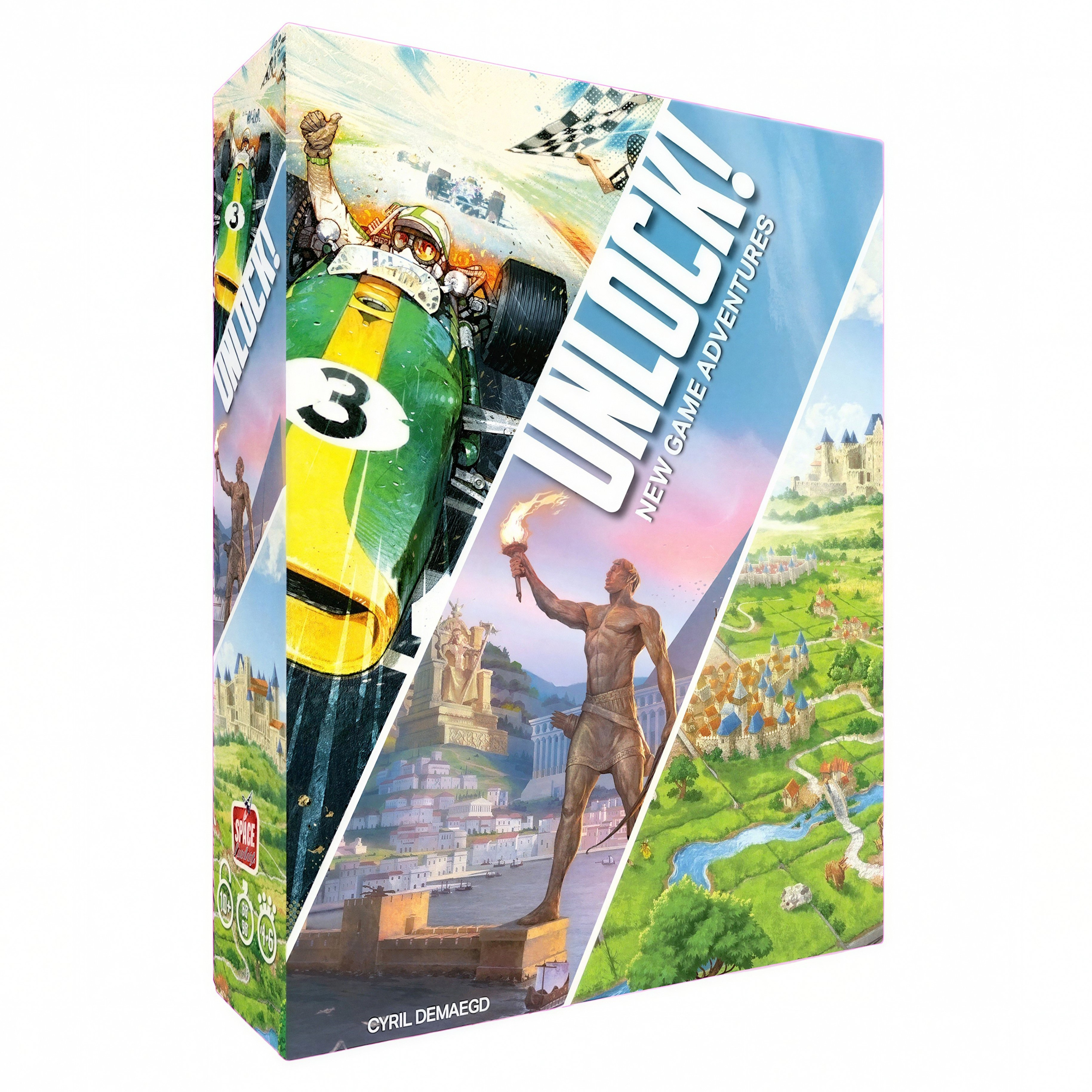 🏎️ Unlock! Le Pari Fou : Heat, 7 Wonders & Carcassonne en Escape Game 🧩 episode artwork