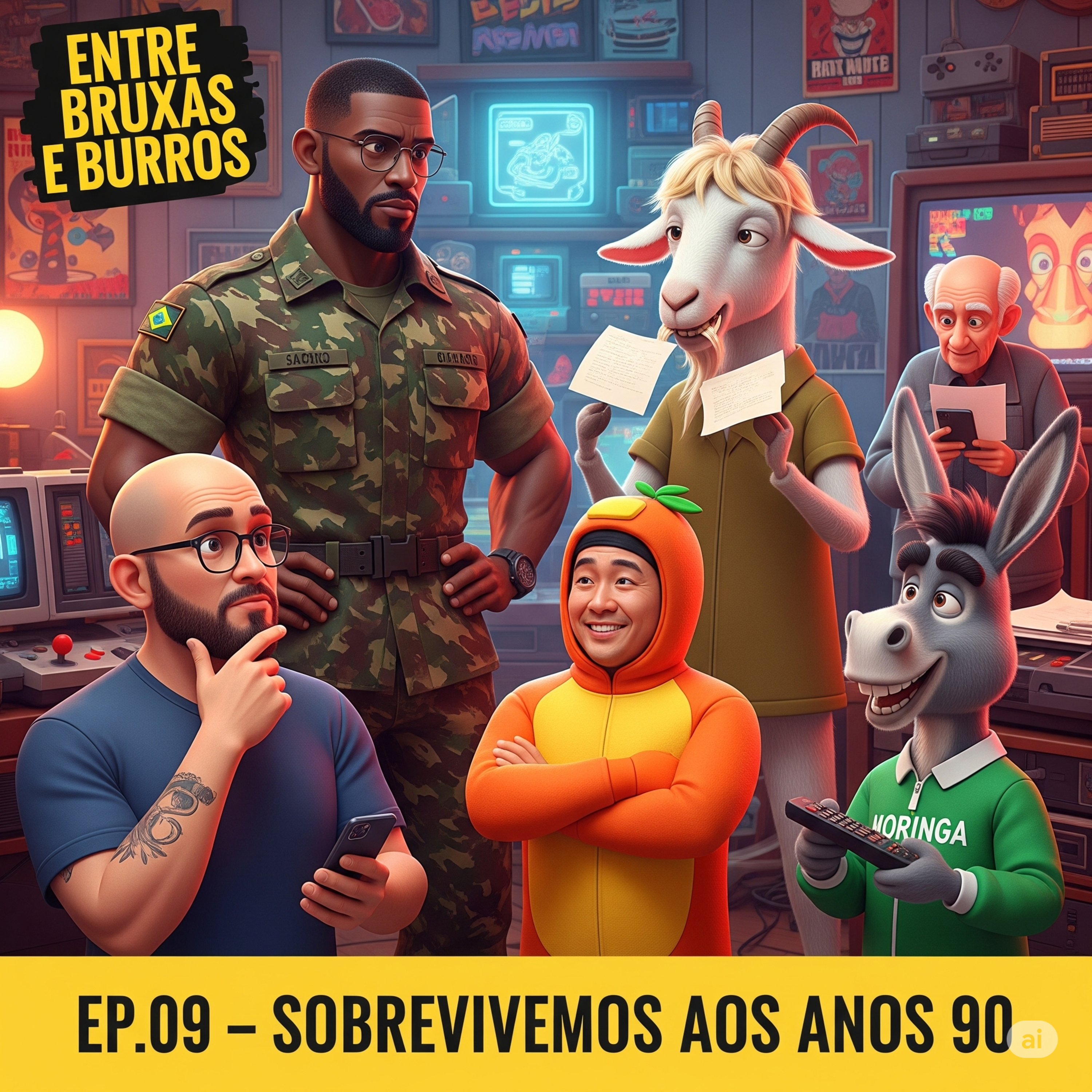 Entre Bruxas e Burros