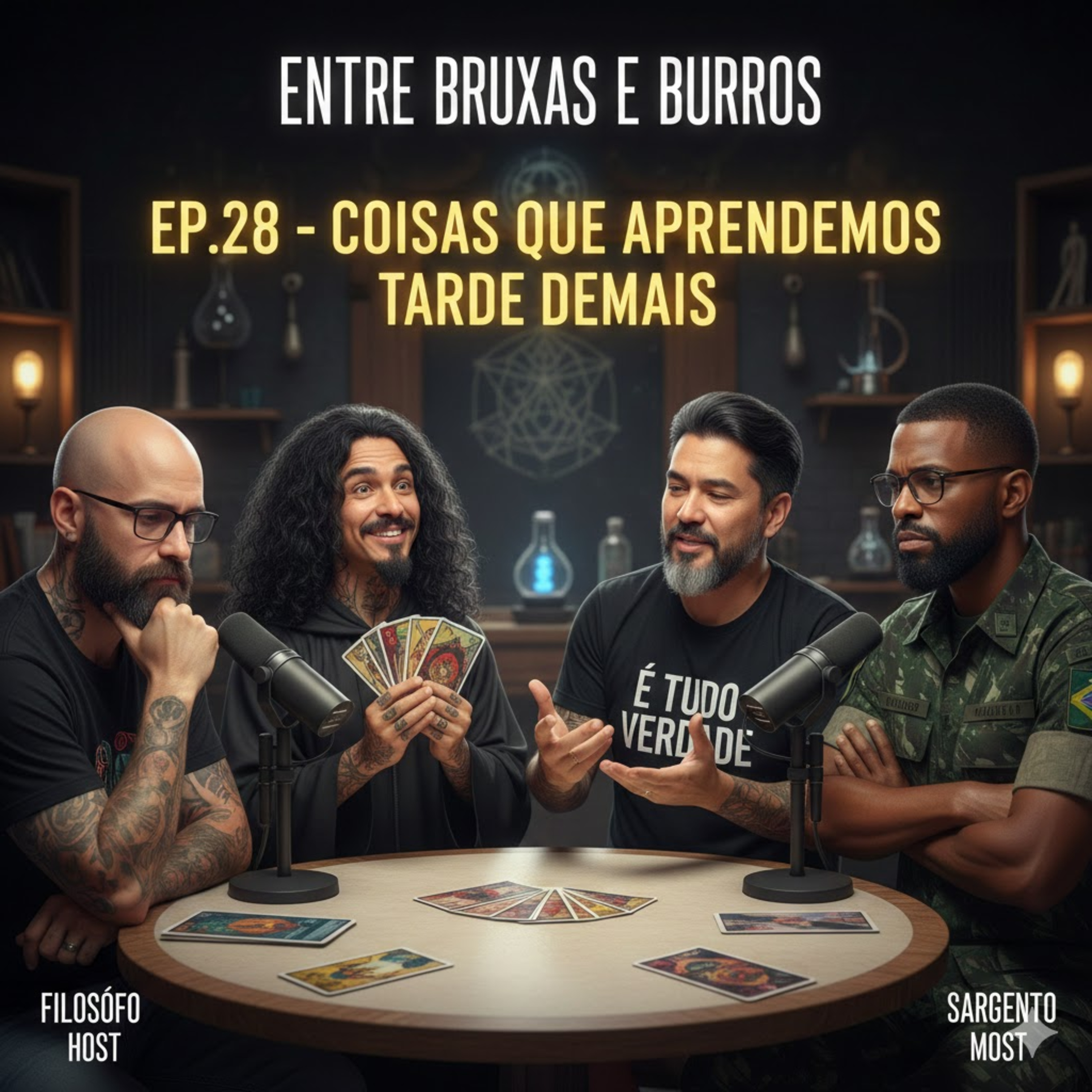 EP.28 — “COISAS QUE APRENDEMOS TARDE DEMAIS” episode artwork