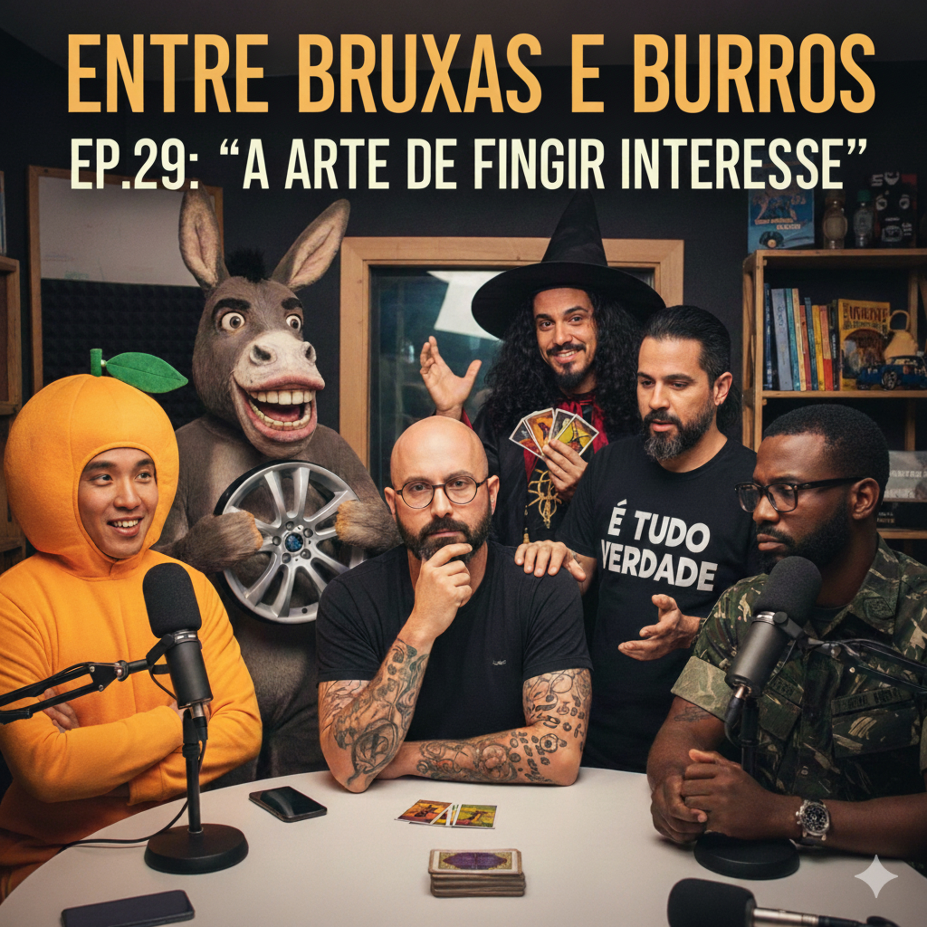EP.29 – “A ARTE DE FINGIR INTERESSE”  episode artwork
