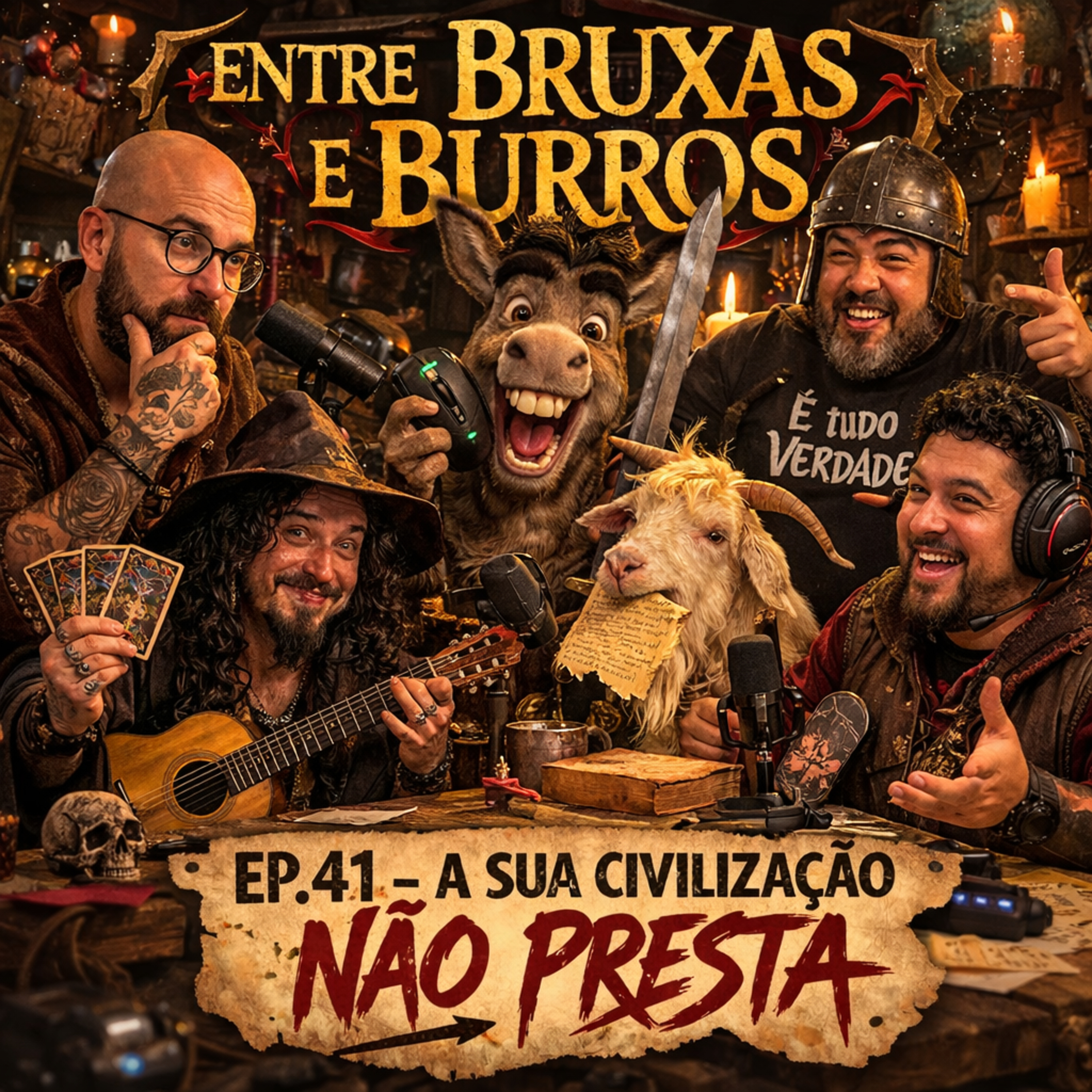 Entre Bruxas e Burros