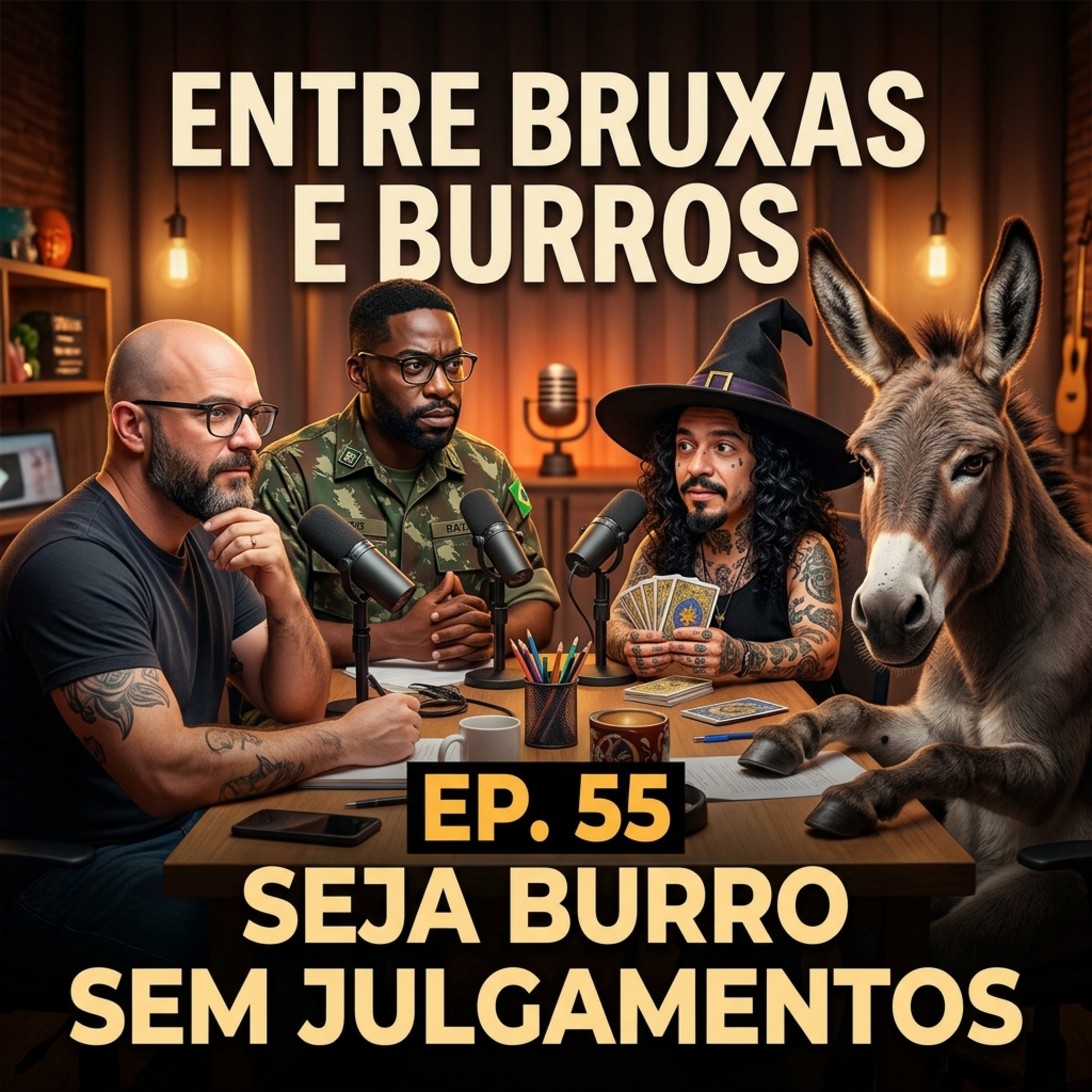 EP. 55- "SEJA BURRO, SEM JULGAMENTOS" episode artwork