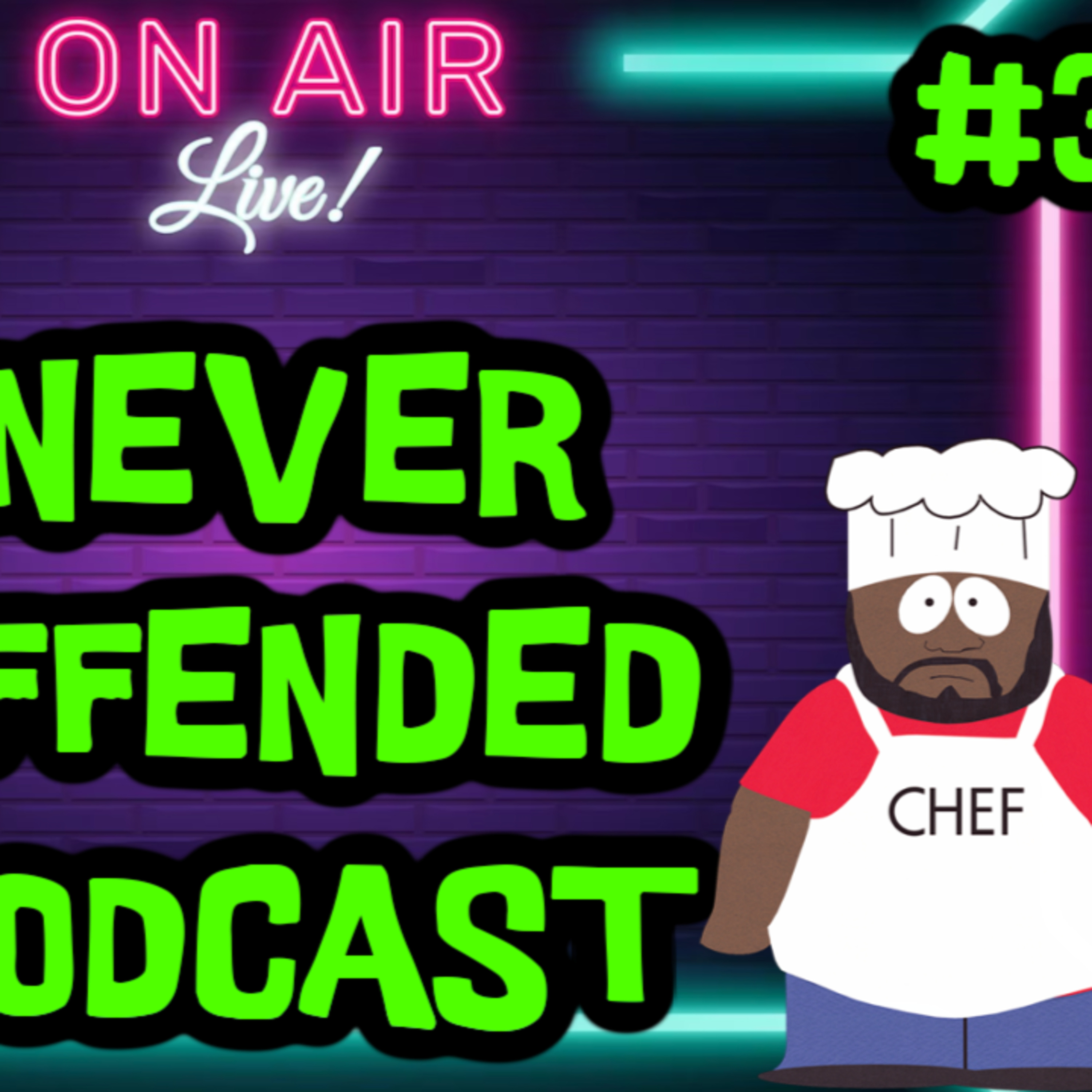 NEVER OFFENDED PODCAST #3- Poor Folk Food, Freak offs, Epic Universe & Mexican Boat Crashes episode artwork