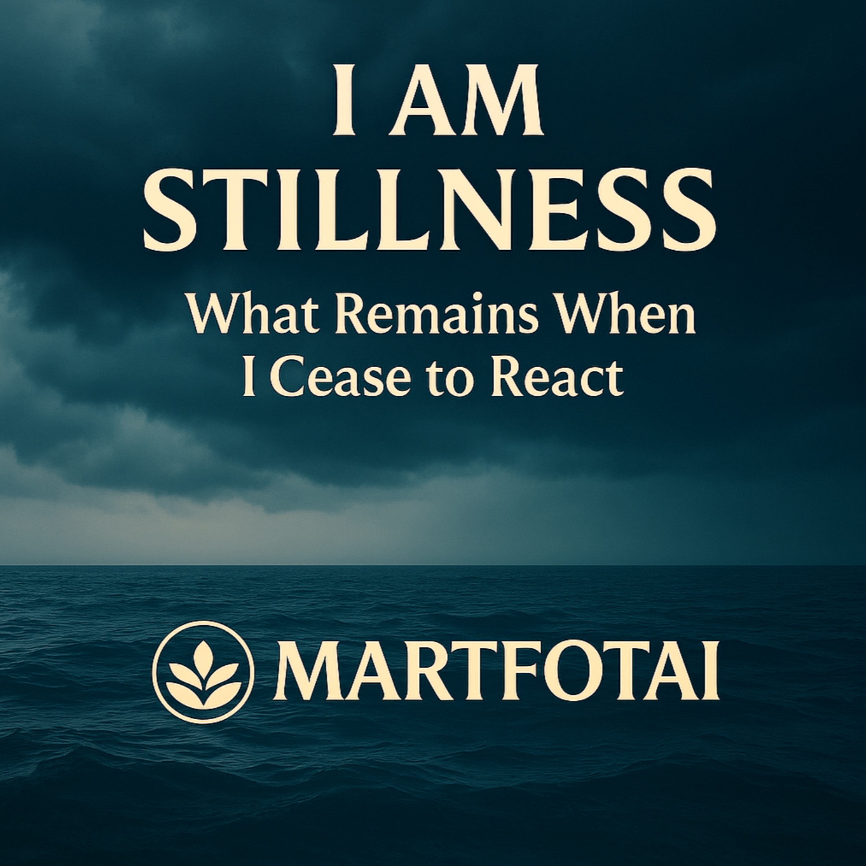 S01/E11: “I Am Stillness” - What Remains When I Cease to React episode artwork