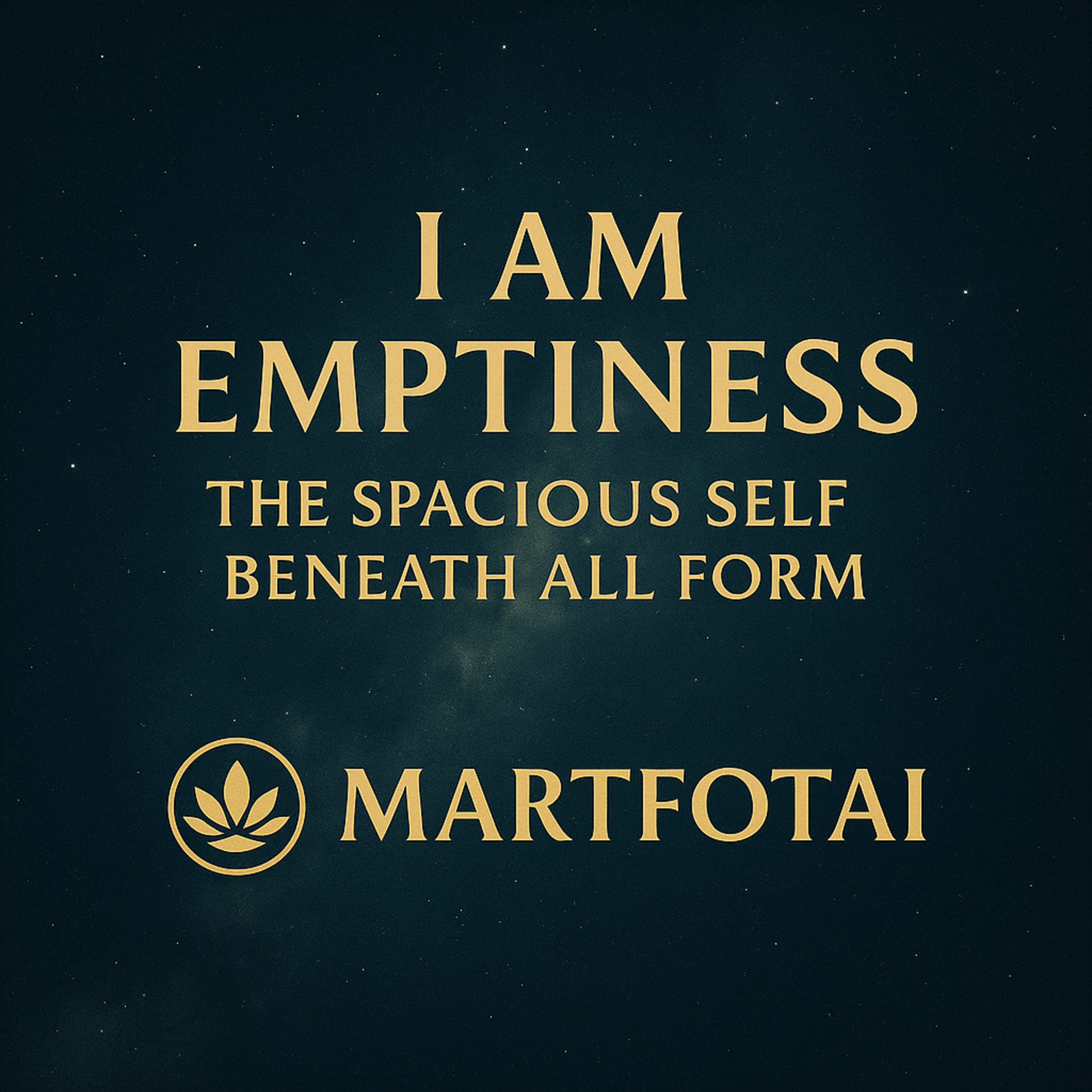 S01/E12: "I Am Emptiness" - The Spacious Self Beneath All Form episode artwork