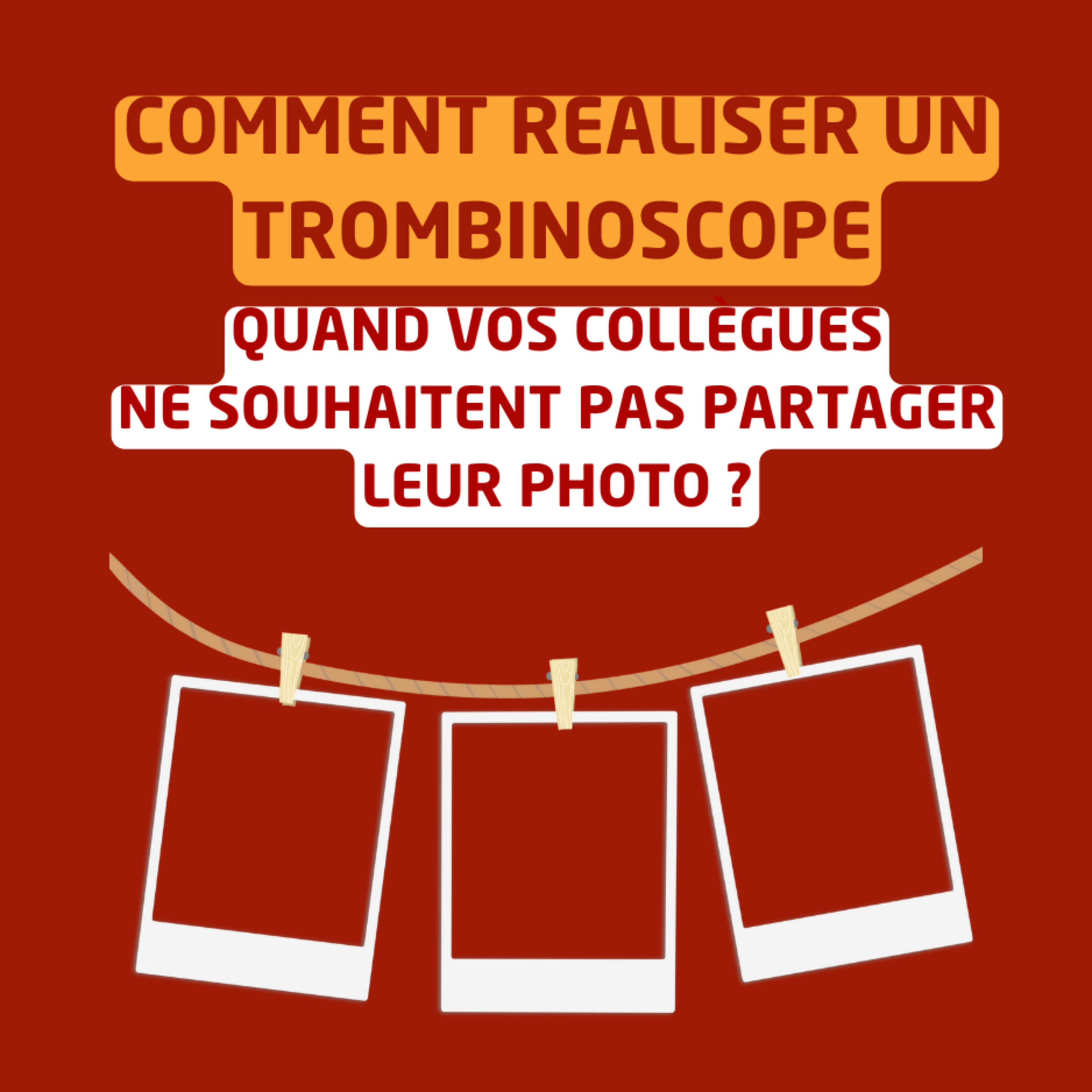 Comment réaliser un trombinoscope quand certains collègues ne souhaitent pas partager leur photo ? episode artwork