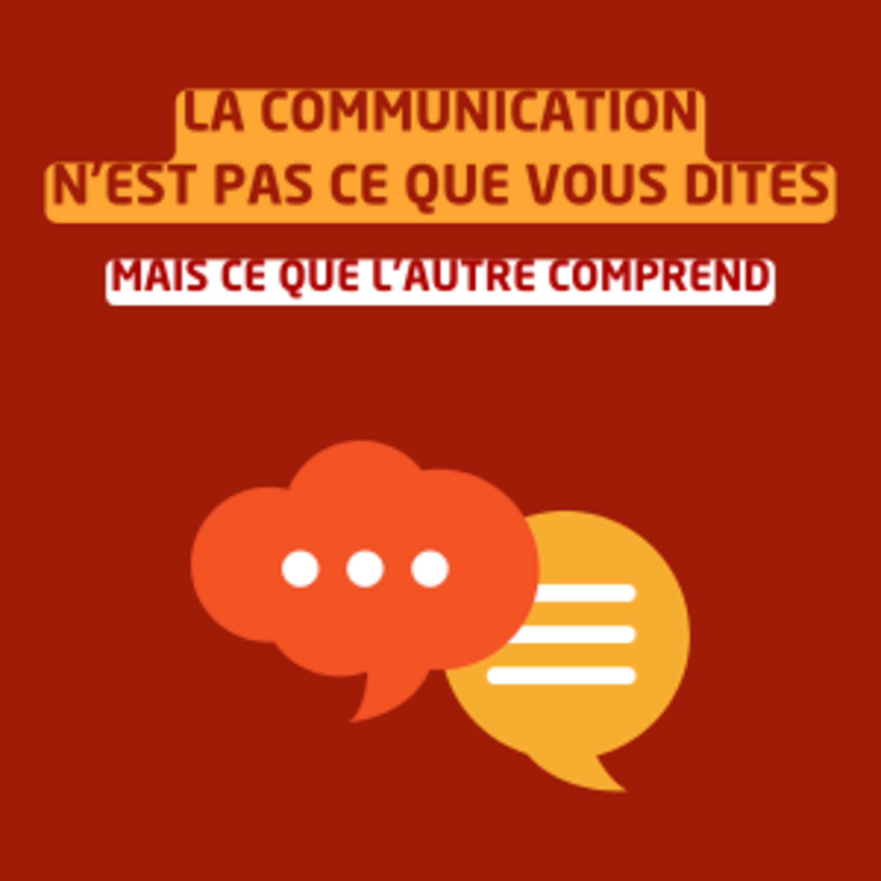 La communication n'est pas ce que vous dites, mais ce que l'autre comprend episode artwork
