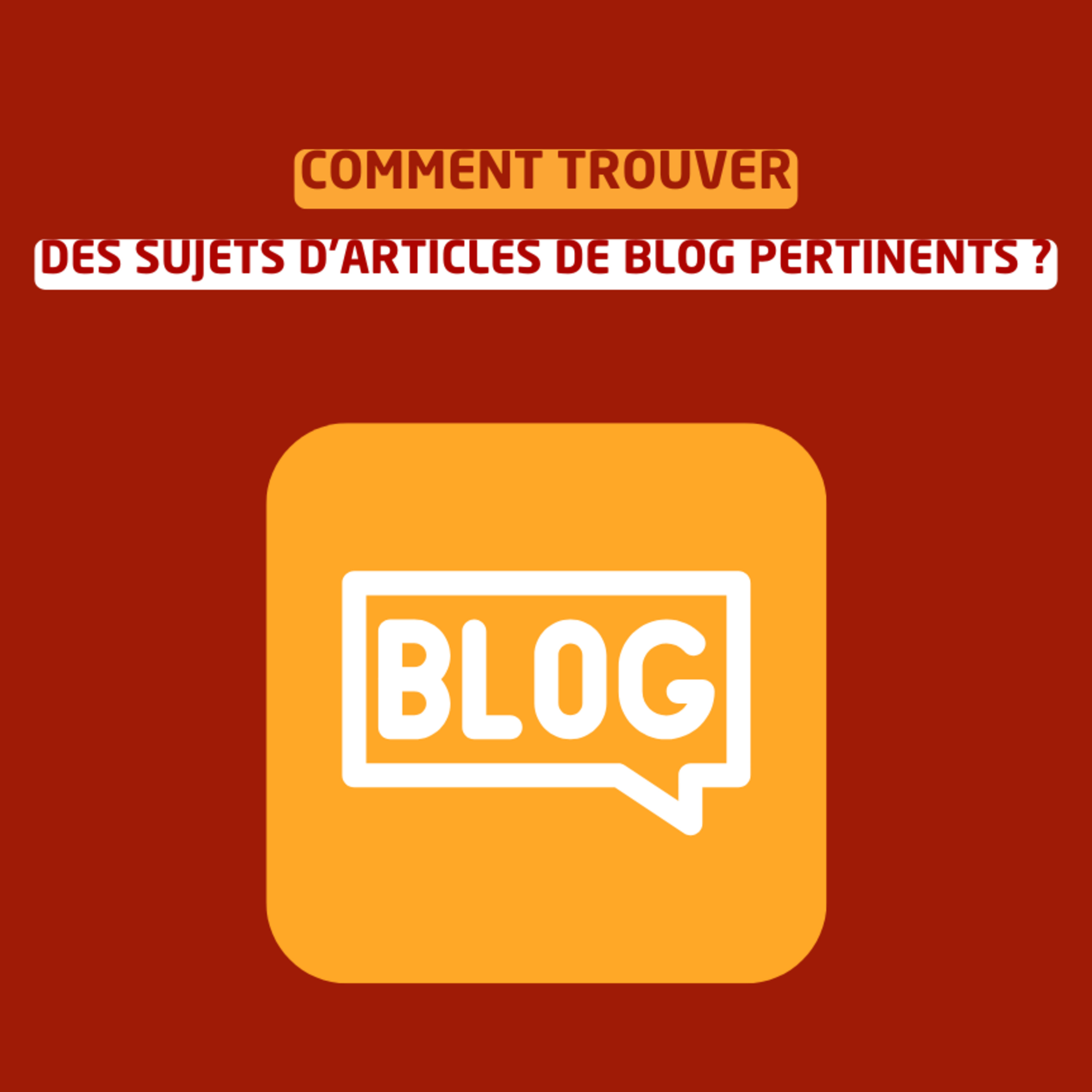 Comment optimiser un article de blog ? episode artwork