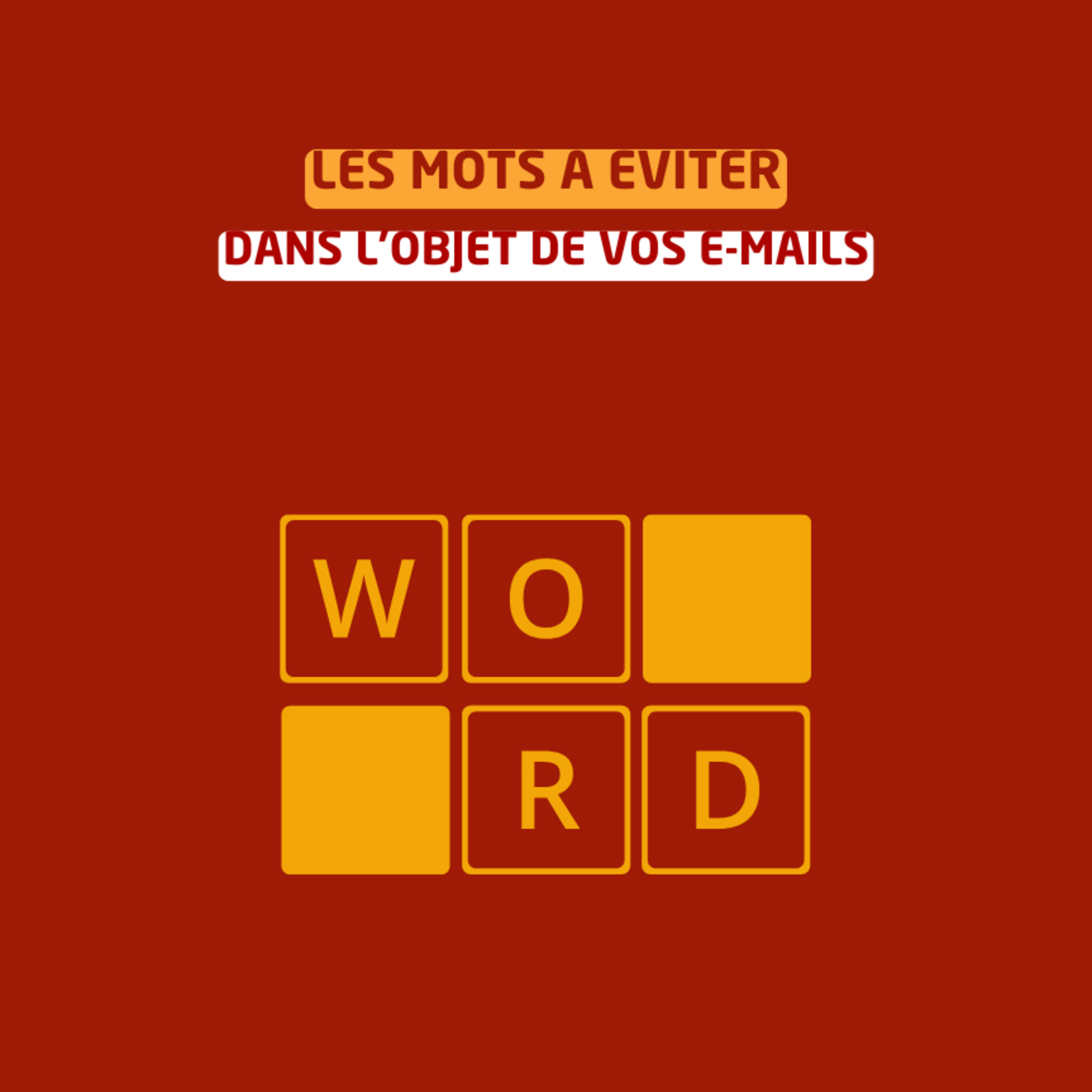 Les mots à éviter dans l'objet de vos e-mails episode artwork
