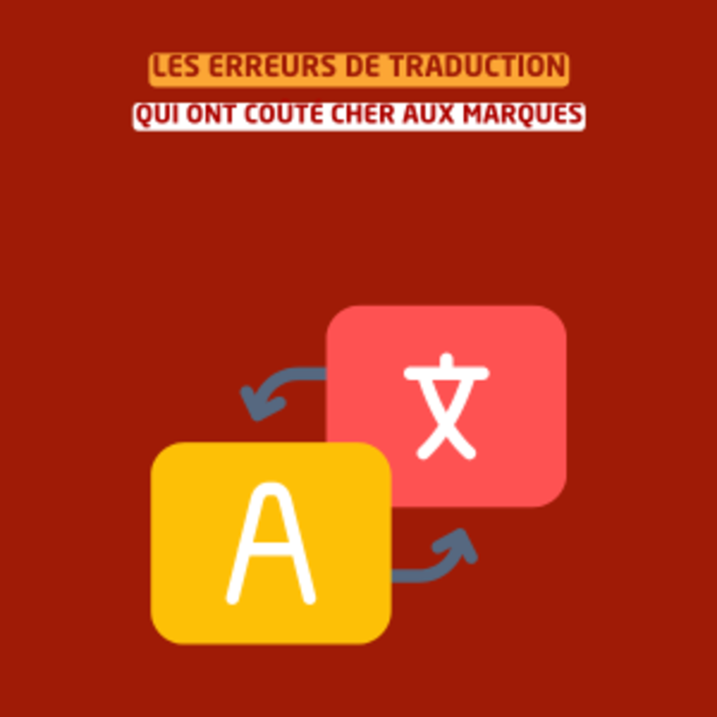 Les erreurs de traduction qui ont coûté cher aux marques episode artwork