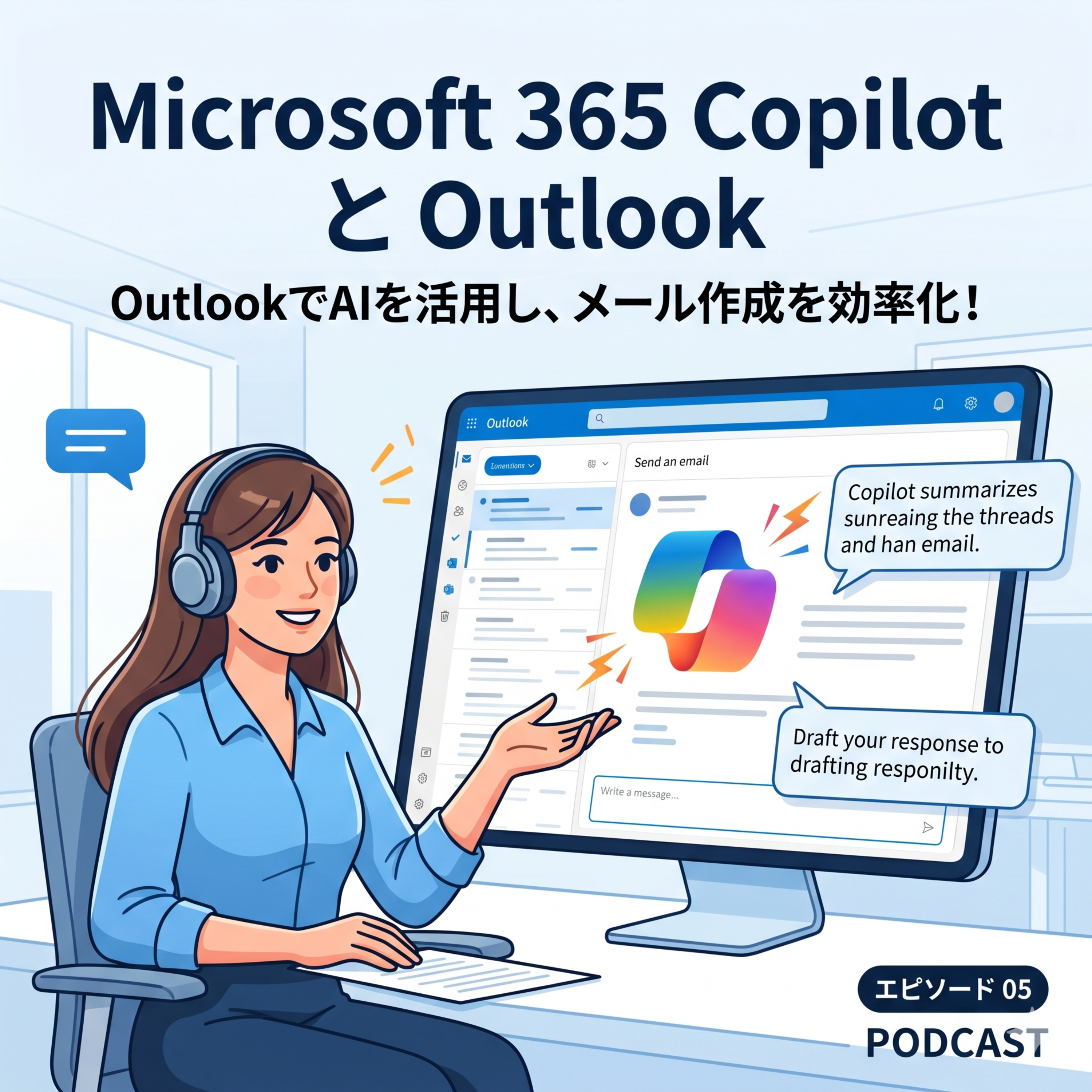 もうメールに追われない！最新AI「Outlook Copilot」で仕事の生産性を最大化するコツ episode artwork