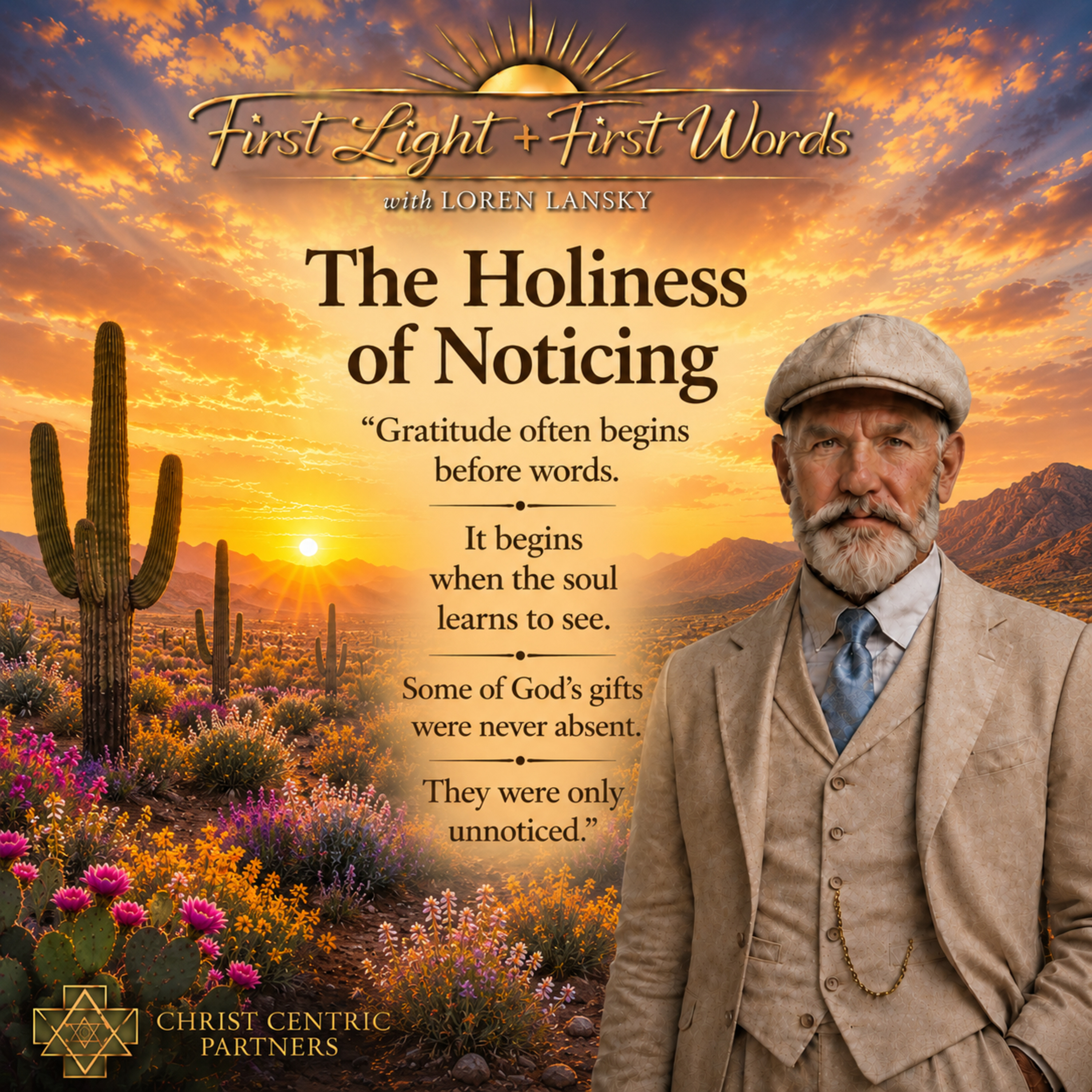 The Holiness of Noticing episode artwork