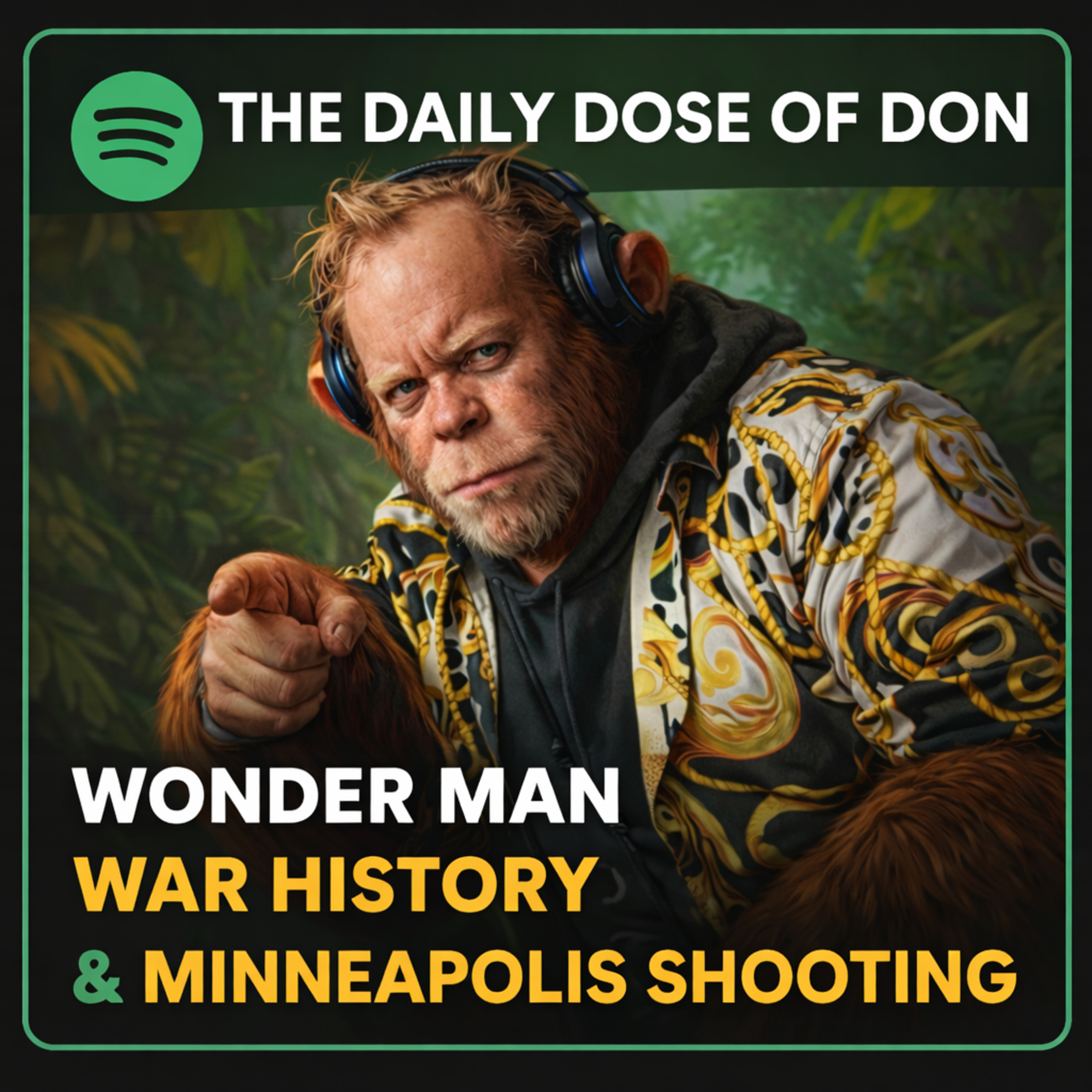 Wonder Man, War History & Minneapolis Rage: Don Unfiltered episode artwork