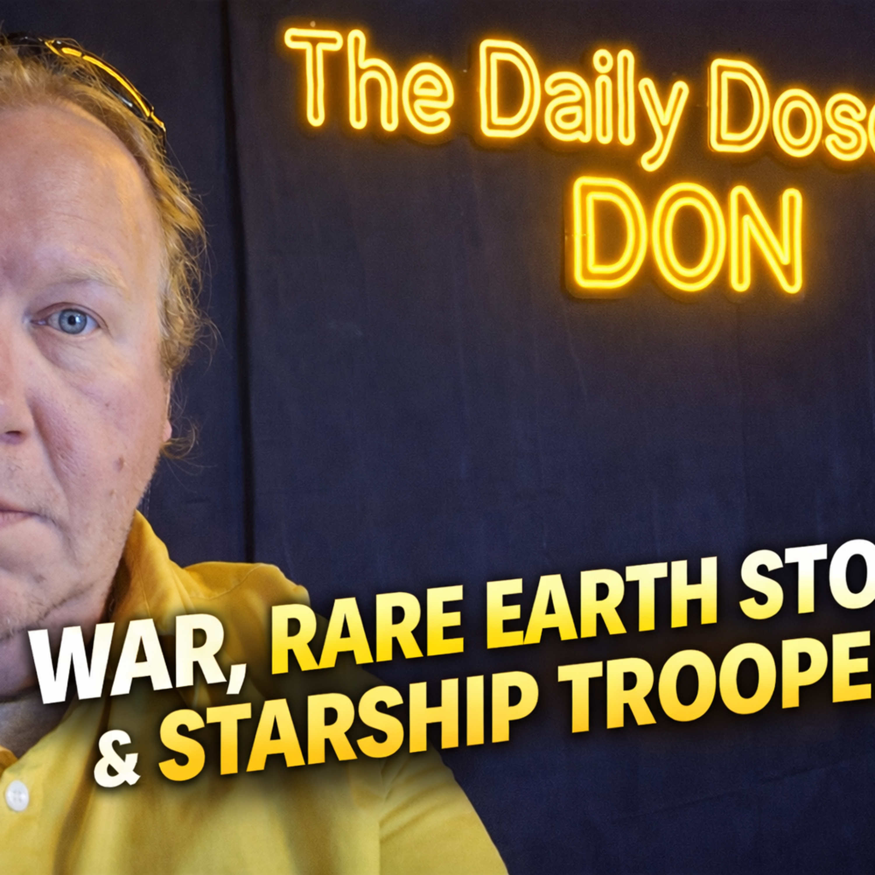 War, Rare Earth Stocks, Starship Troopers & Presidential Predictions | Commentary Only episode artwork
