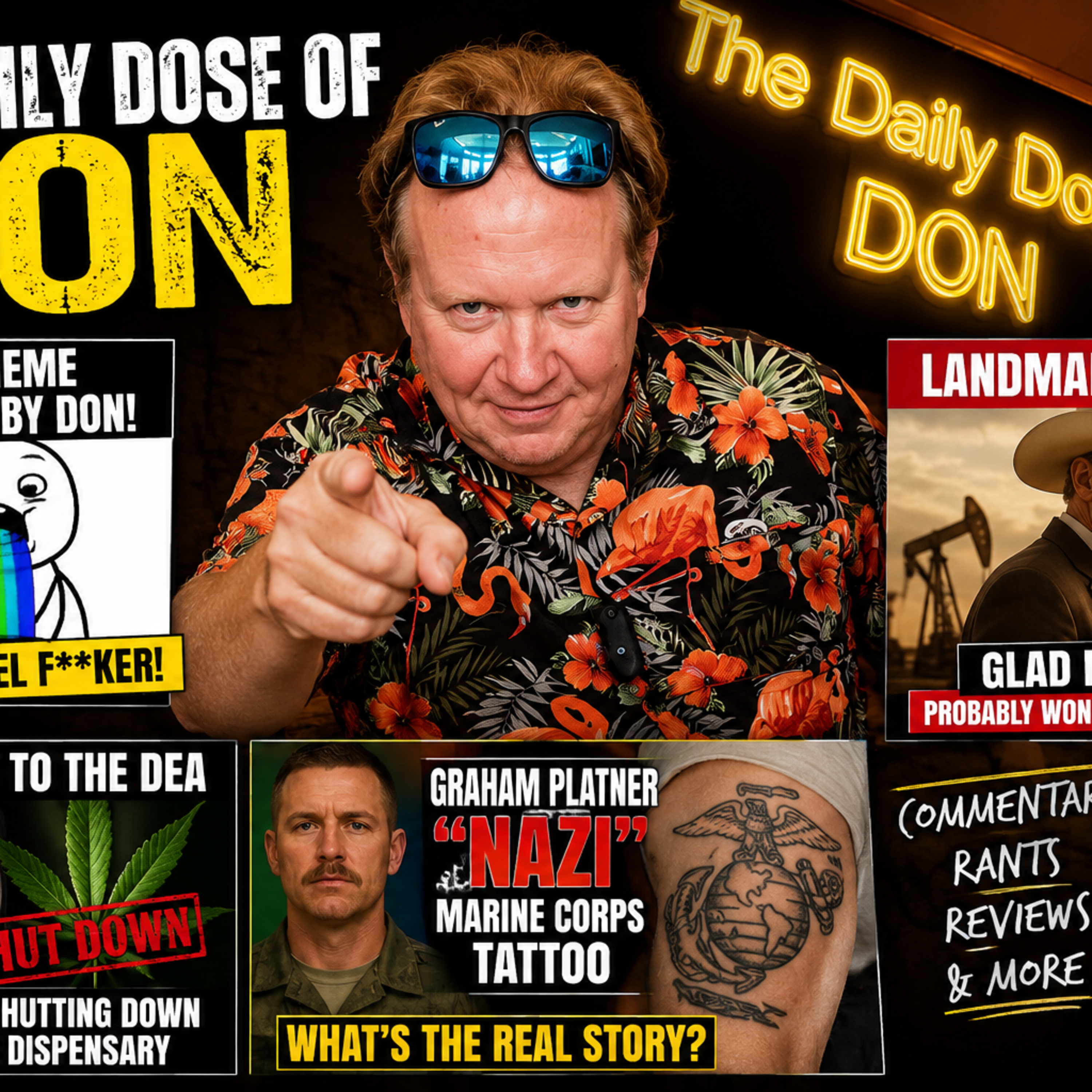DEA Raids, Haters, Tattoos & TV Regrets episode artwork