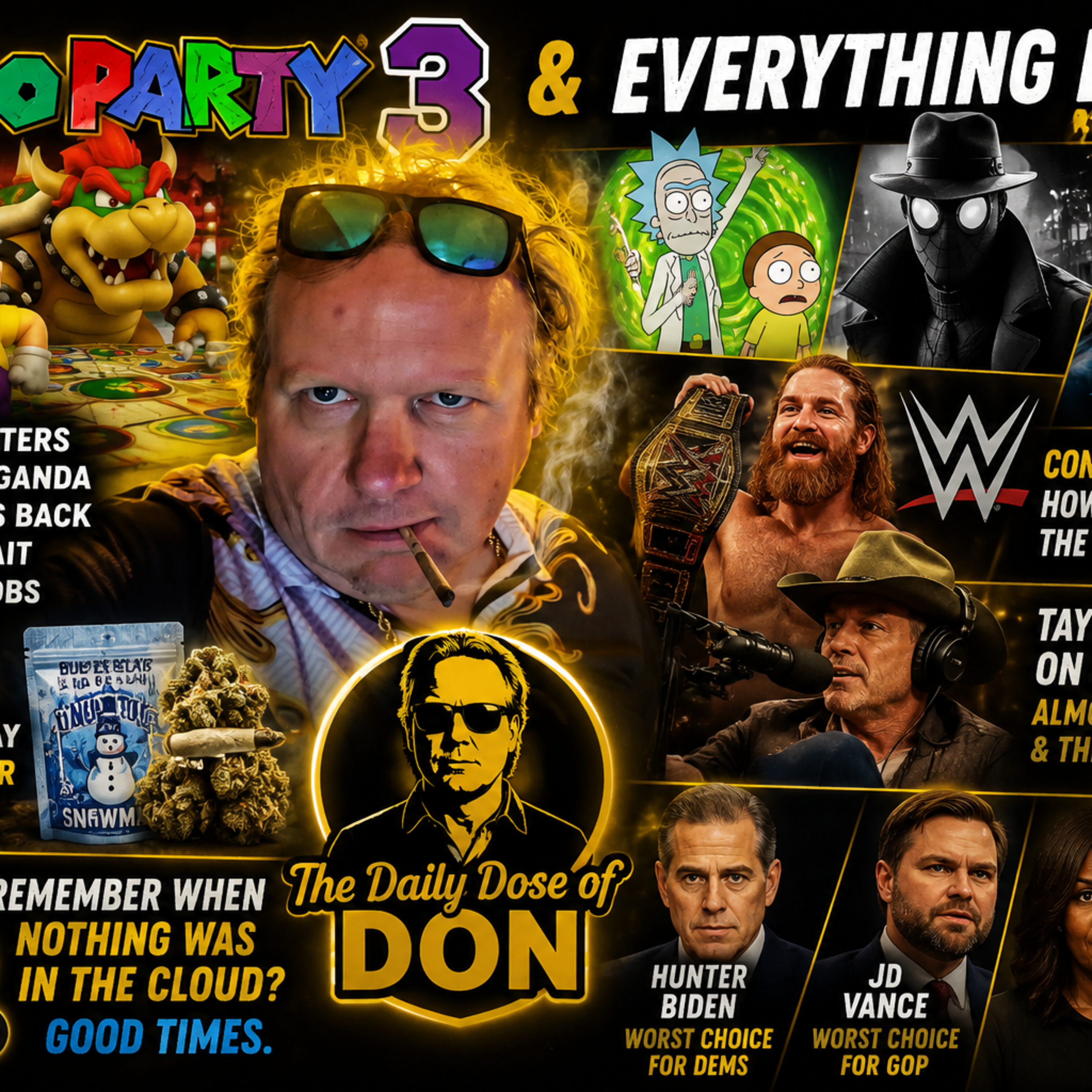 Mario Party 3, Mega Data Centers, Avatar: Fire and Ash, Spider-Noir & 2028 Politics episode artwork